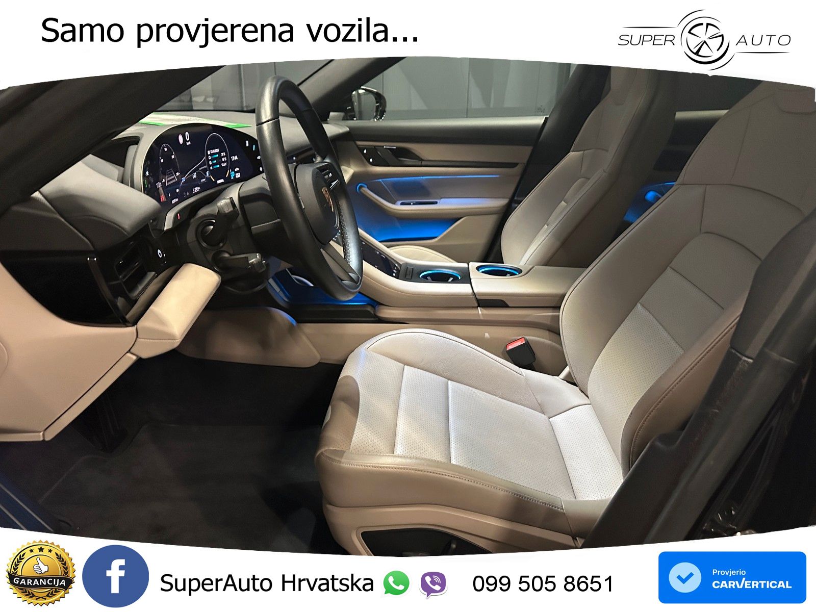 Porsche Taycan Sport Turismo Performance Plus 93.4 kWh (476 KS)