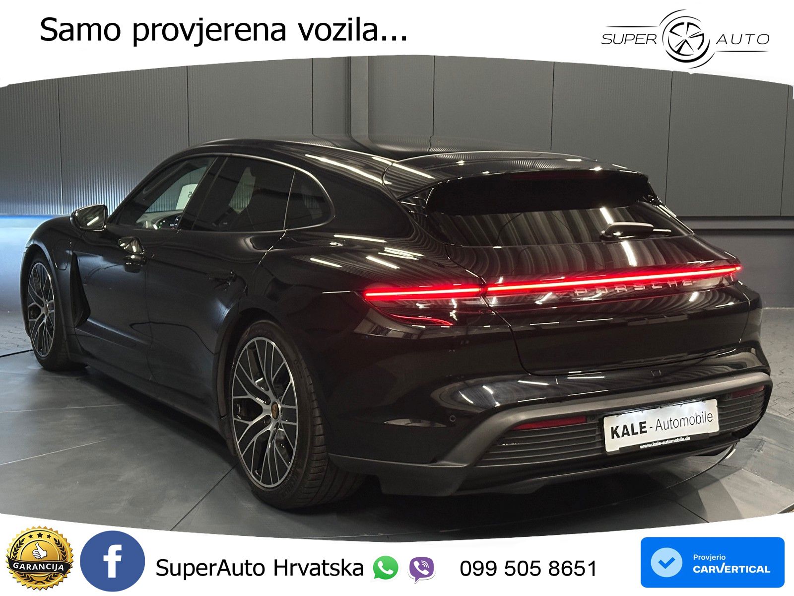 Porsche Taycan Sport Turismo Performance Plus 93.4 kWh (476 KS)