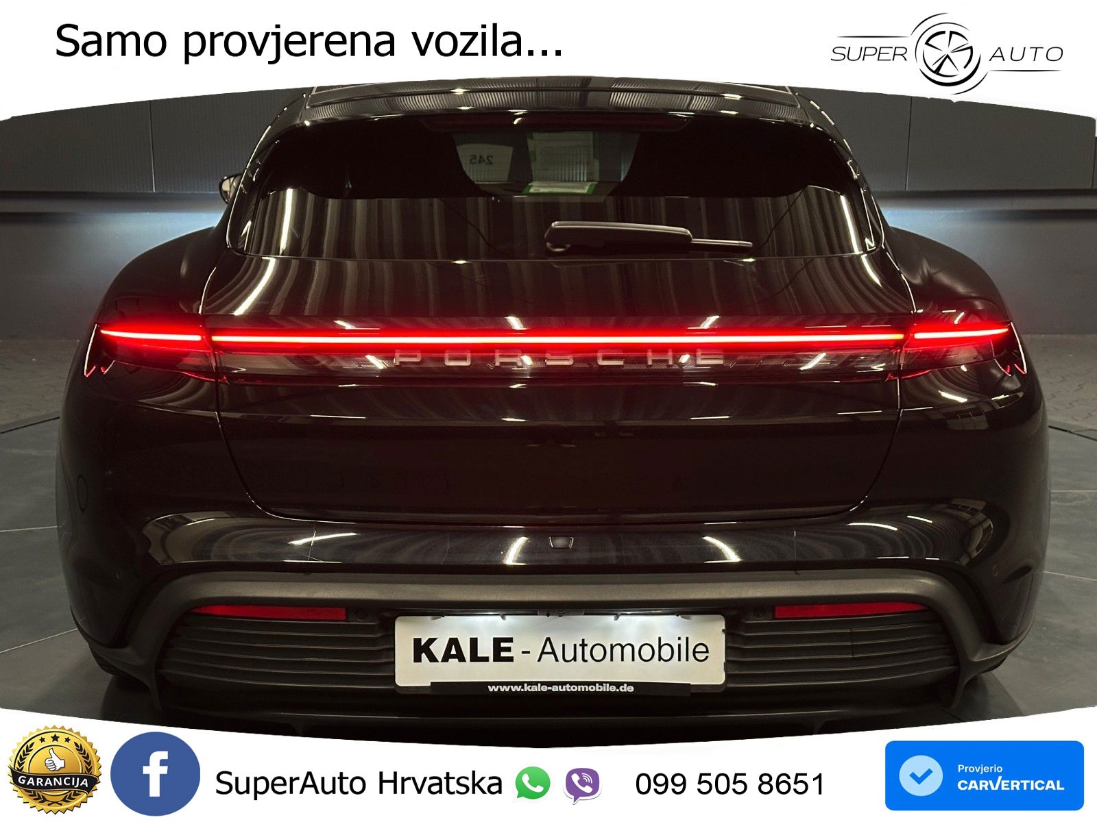 Porsche Taycan Sport Turismo Performance Plus 93.4 kWh (476 KS)
