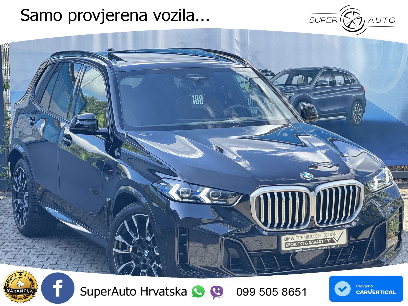 BMW X5 30d (298 KS) xDrive Steptronic M Sport LED+GR SJED+ACC