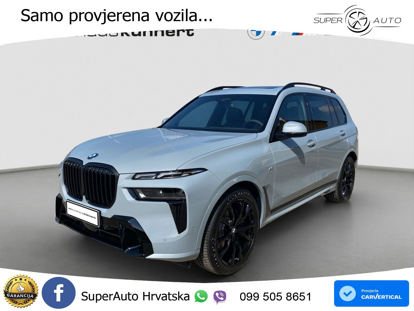 BMW X7 40d (352 KS) xDrive Steptronic M Sport LED+GR SJED+ACC