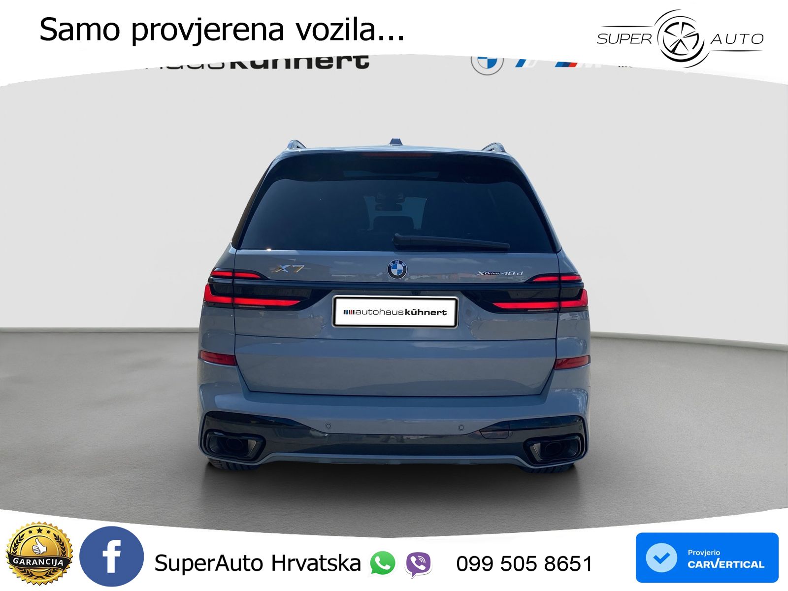 BMW X7 40d (352 KS) xDrive Steptronic M Sport LED+GR SJED+ACC