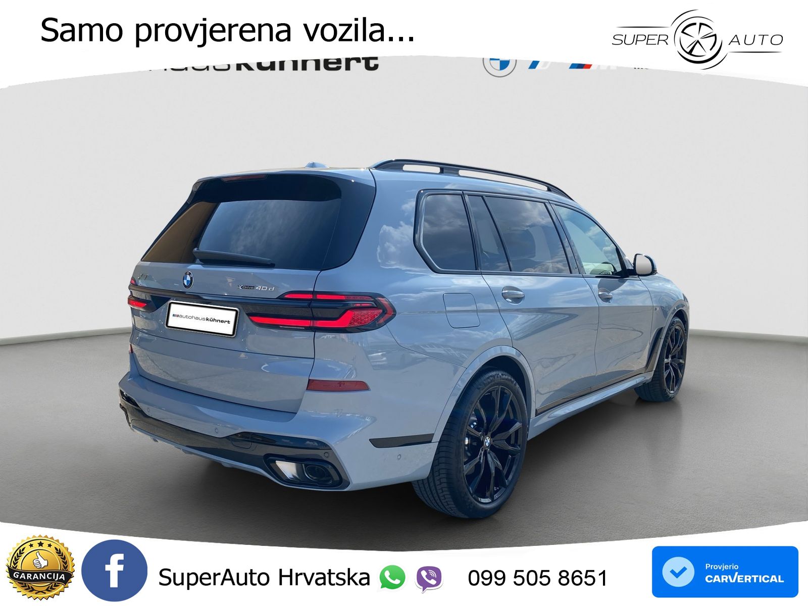 BMW X7 40d (352 KS) xDrive Steptronic M Sport LED+GR SJED+ACC