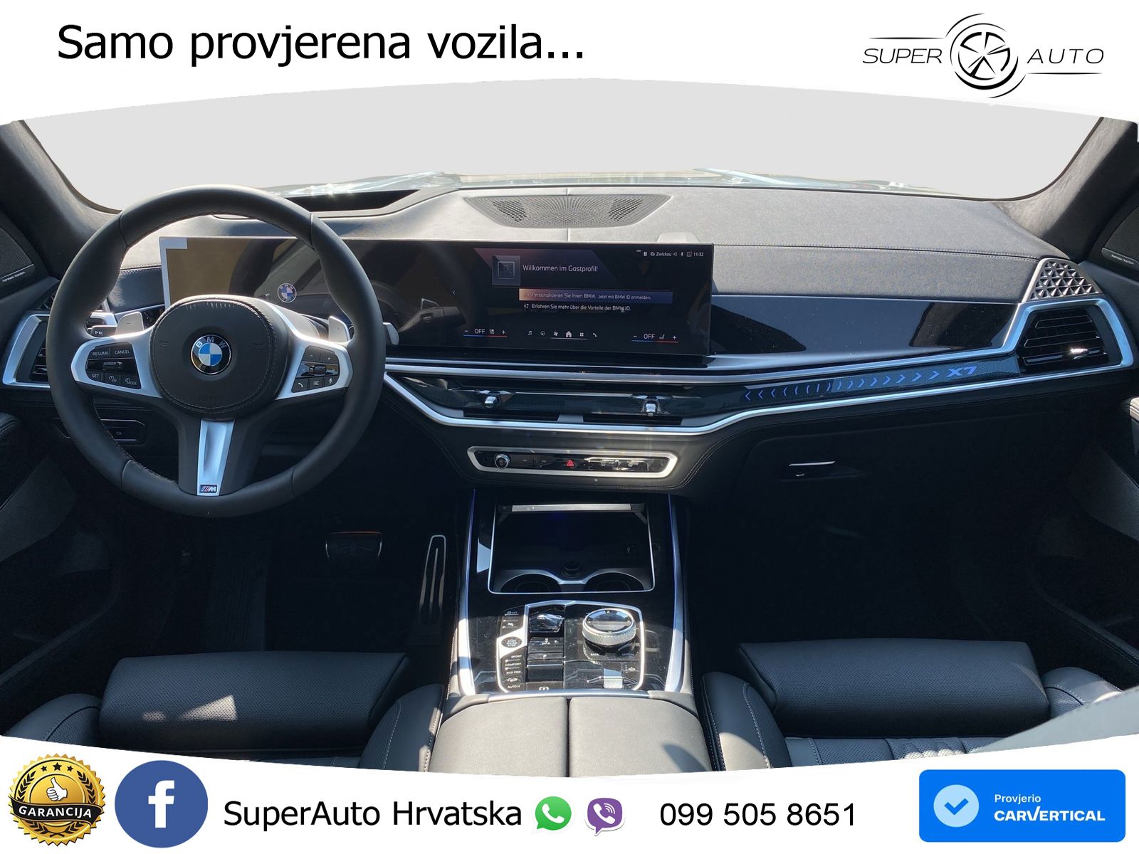 BMW X7 40d (352 KS) xDrive Steptronic M Sport LED+GR SJED+ACC