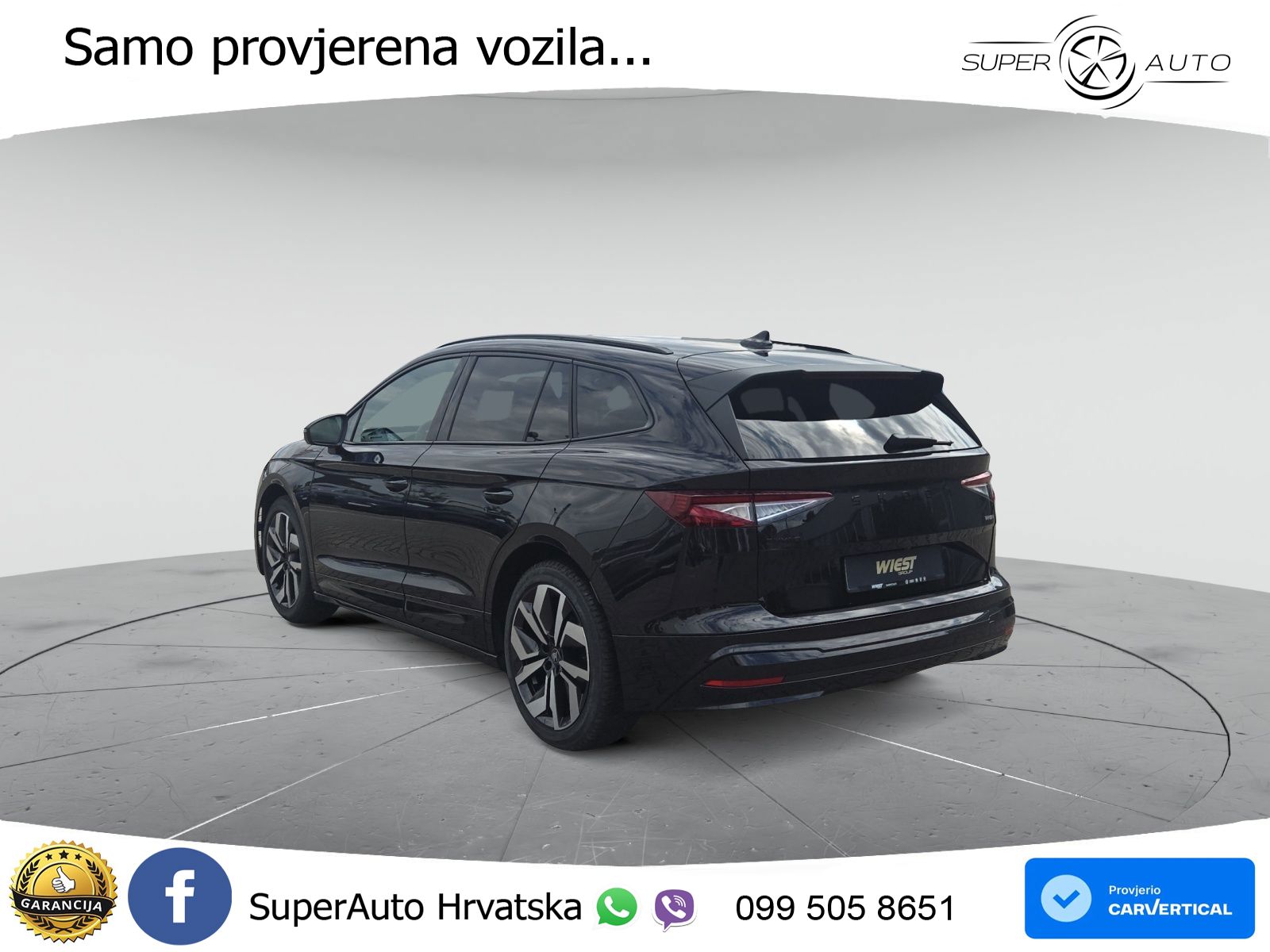 Škoda Enyaq 85 82 kWh (286 KS) SportLine LED+GR SJED+ACC