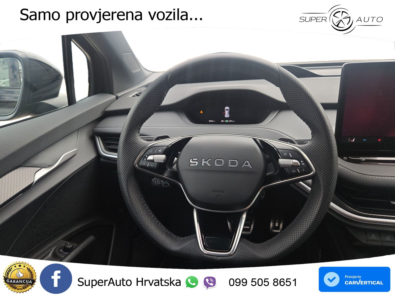 Škoda Enyaq 85 82 kWh (286 KS) SportLine LED+GR SJED+ACC