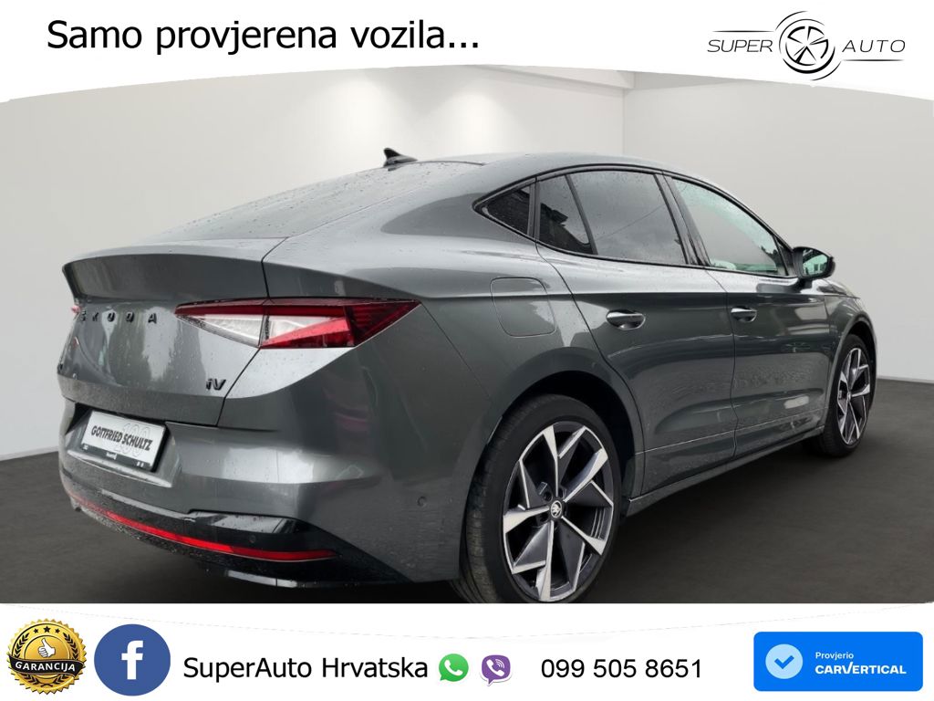 Škoda Enyaq iV RS 82 kWh (299 KS) AWD LED+GR SJED+ACC