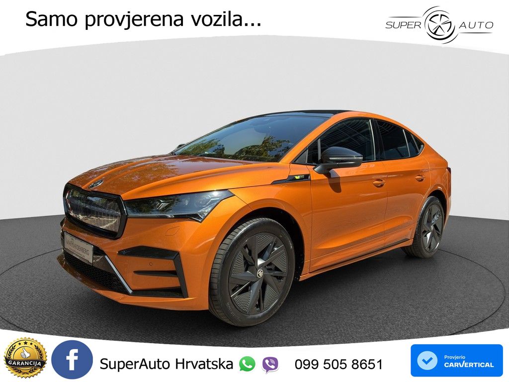 Škoda Enyaq Coupe iV RS 82 kWh (299 KS) AWD Suite LED+GR SJED+ACC