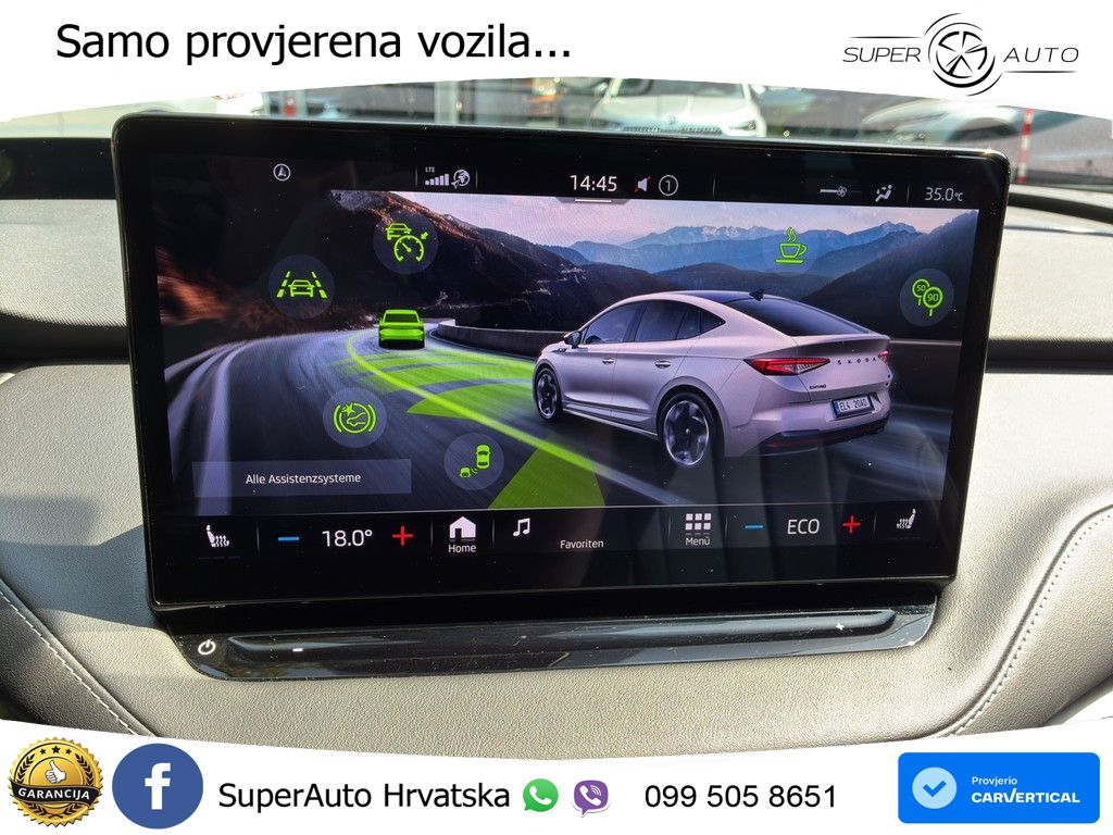 Škoda Enyaq Coupe iV RS 82 kWh (299 KS) AWD Suite LED+GR SJED+ACC