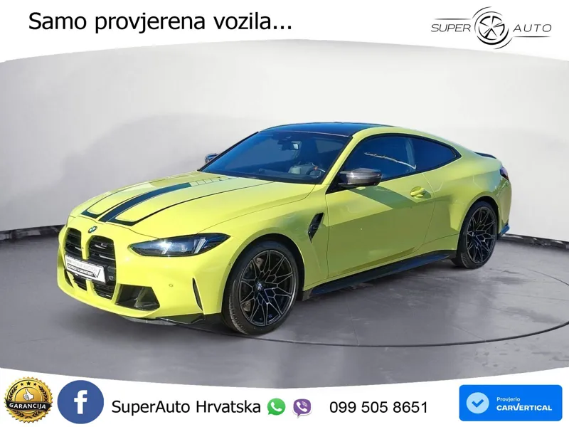 BMW M4 Competition 3.0 (510 KS) Steptronic LED+GR SJED+ACC
