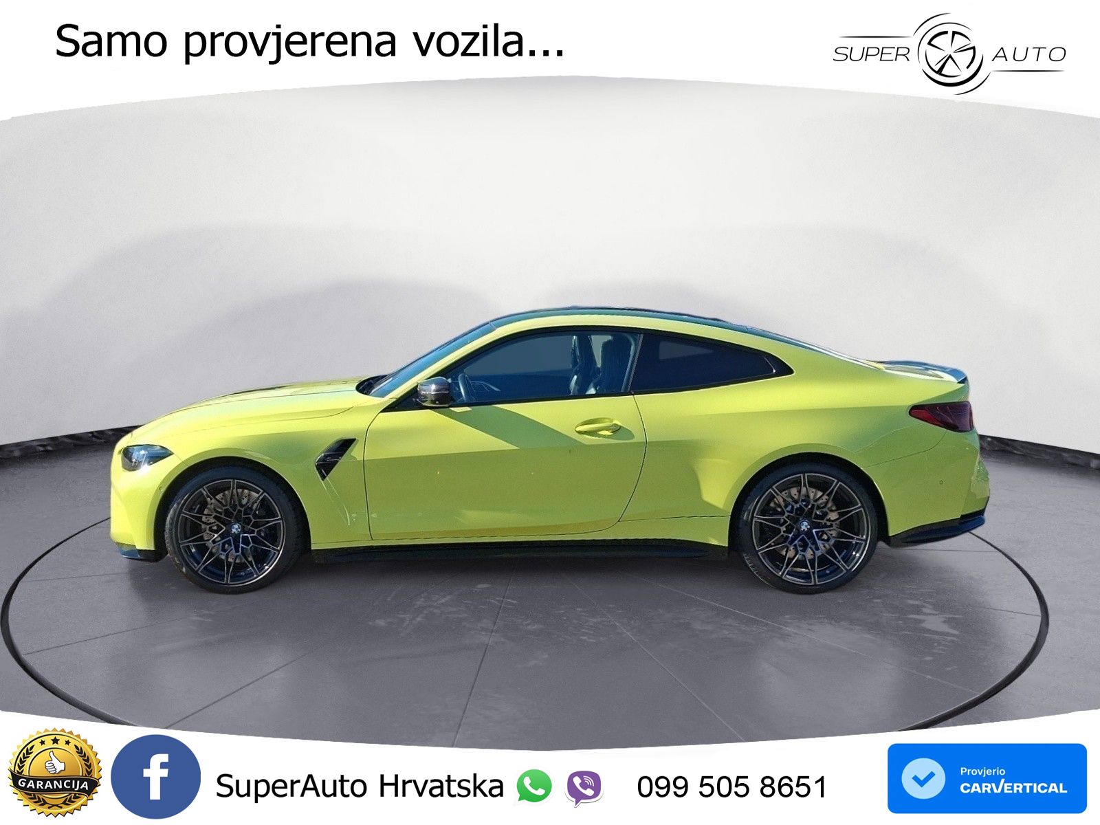 BMW M4 Competition 3.0 (510 KS) Steptronic LED+GR SJED+ACC