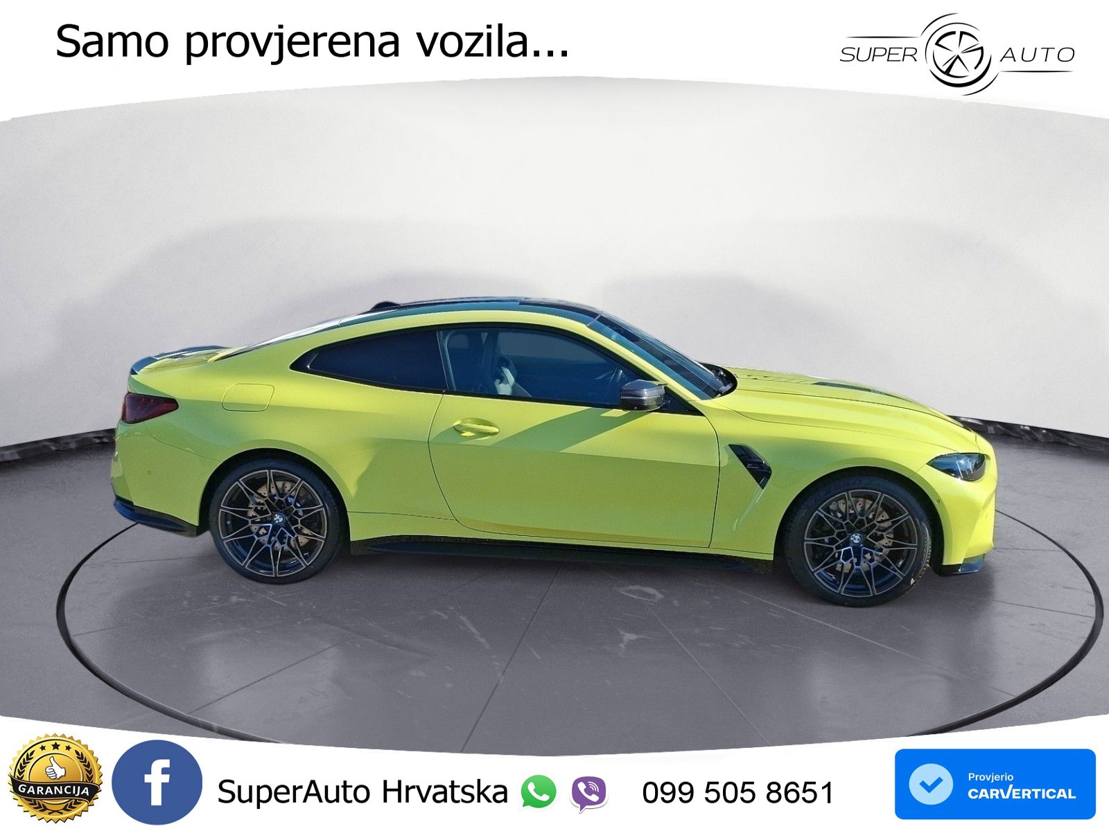 BMW M4 Competition 3.0 (510 KS) Steptronic LED+GR SJED+ACC