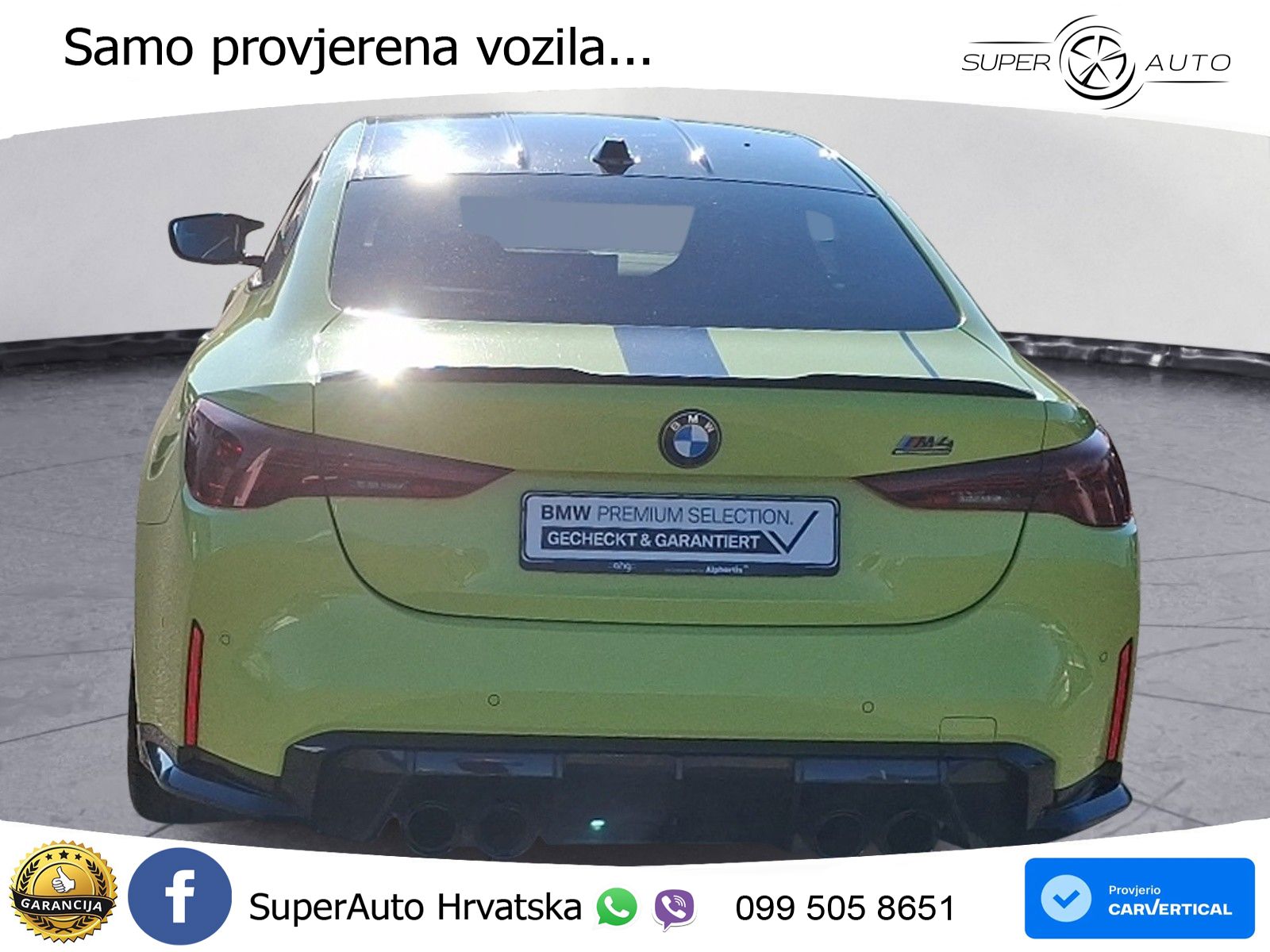 BMW M4 Competition 3.0 (510 KS) Steptronic LED+GR SJED+ACC