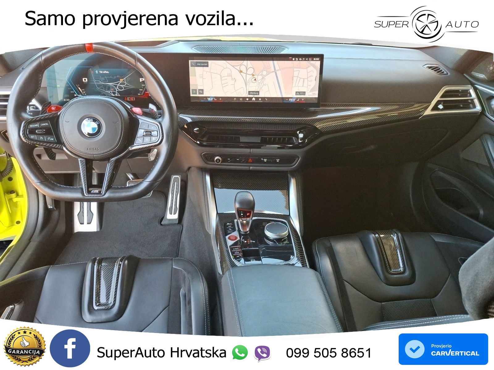 BMW M4 Competition 3.0 (510 KS) Steptronic LED+GR SJED+ACC
