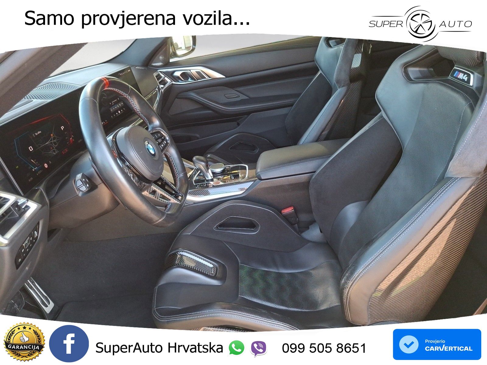 BMW M4 Competition 3.0 (510 KS) Steptronic LED+GR SJED+ACC