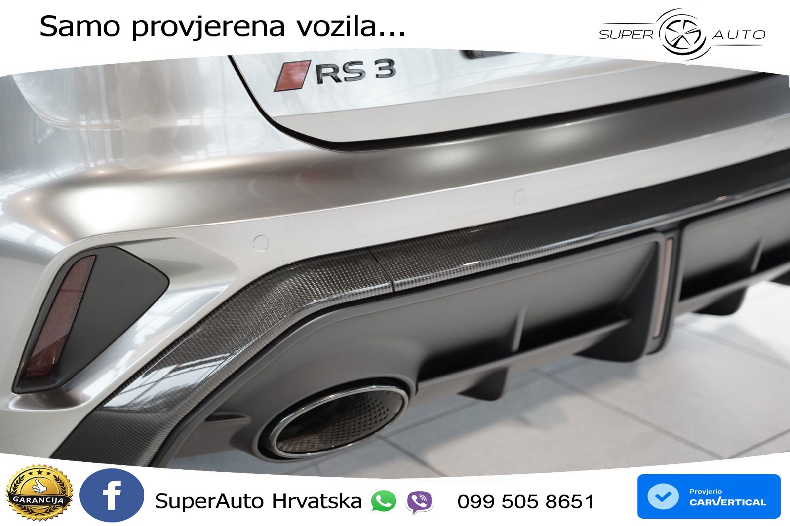 Audi RS3 Sedan 2.5 TFSI (400 KS) quattro S tronic