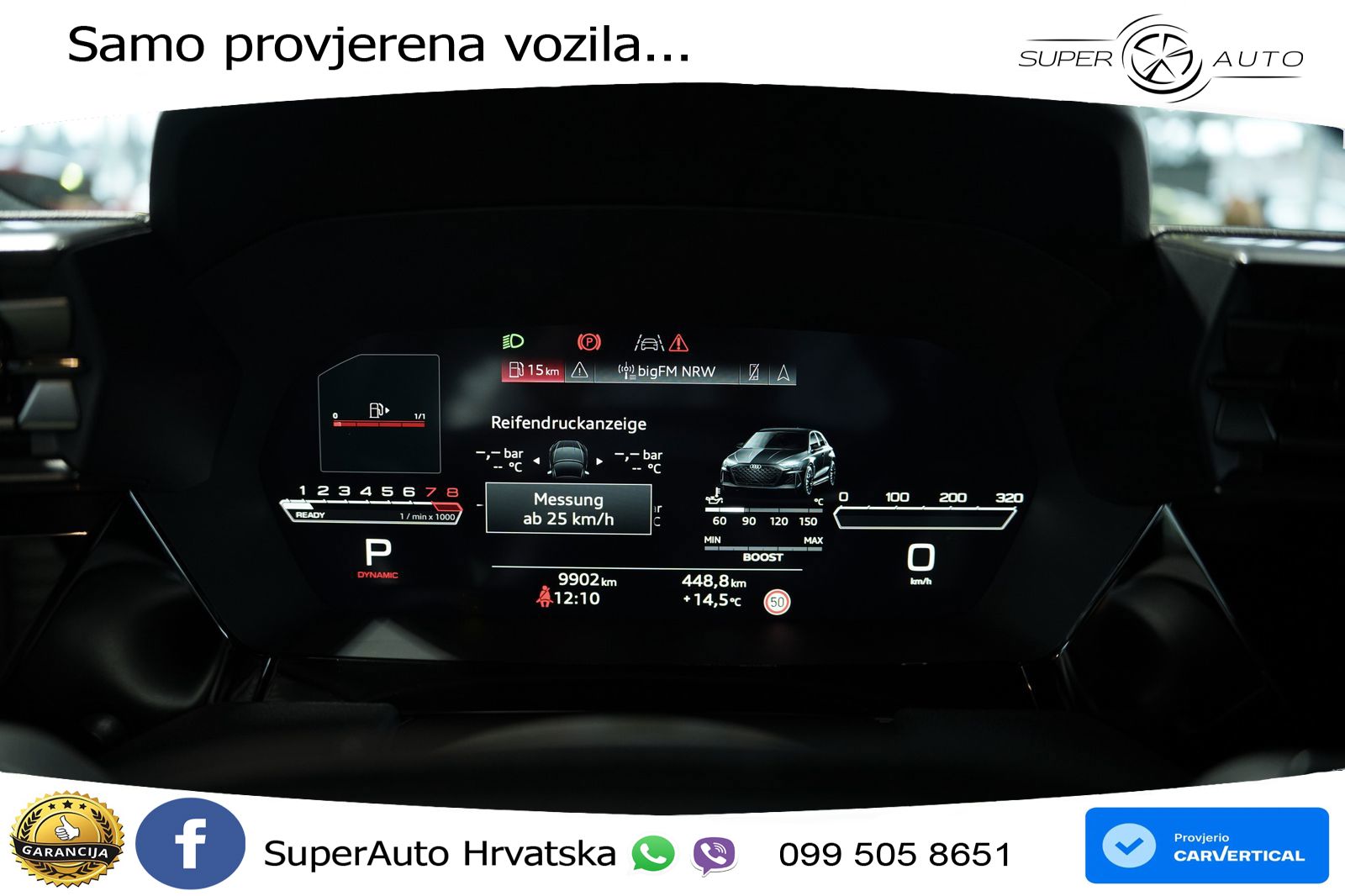 Audi RS3 Sedan 2.5 TFSI (400 KS) quattro S tronic