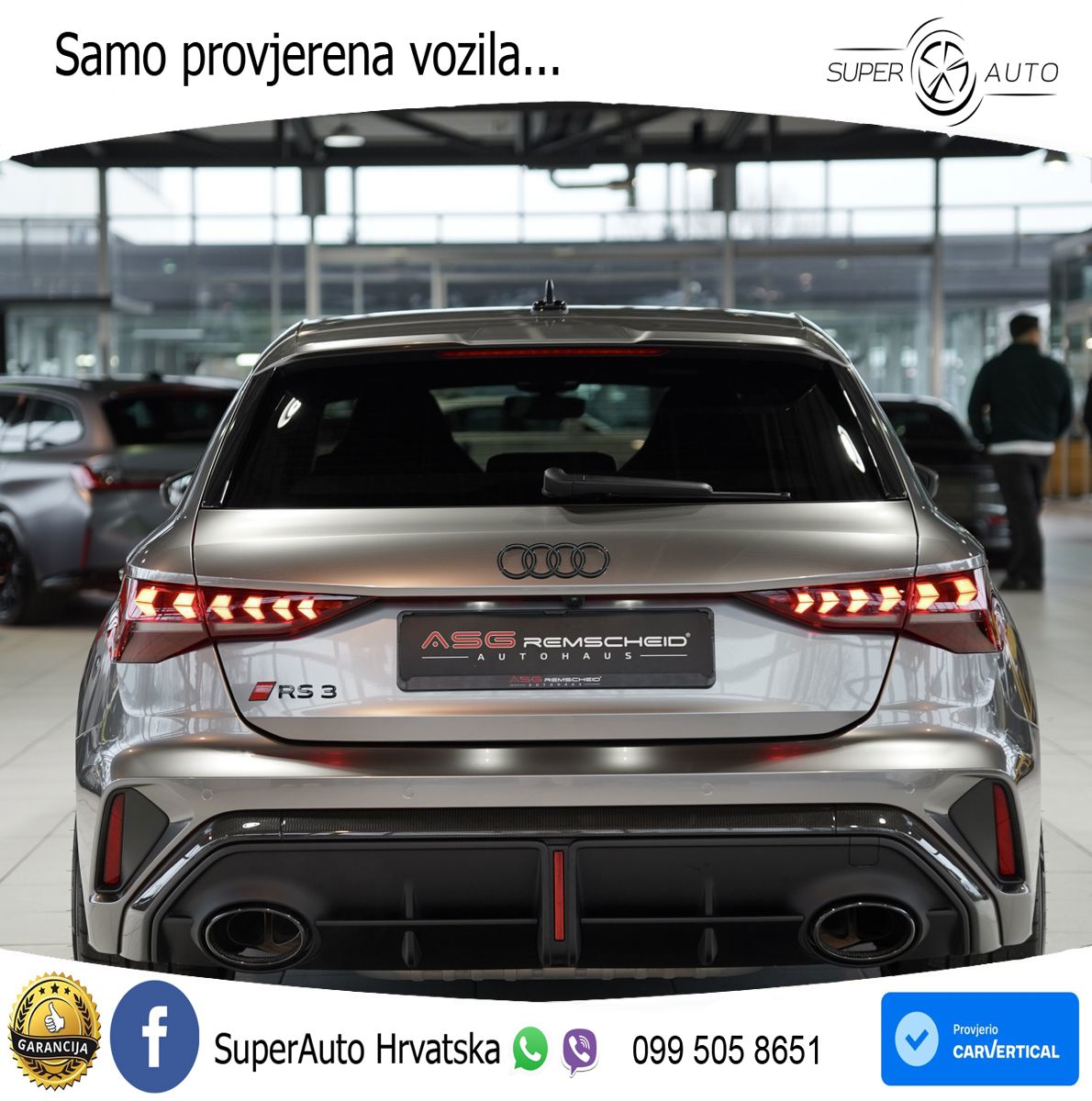Audi RS3 Sedan 2.5 TFSI (400 KS) quattro S tronic