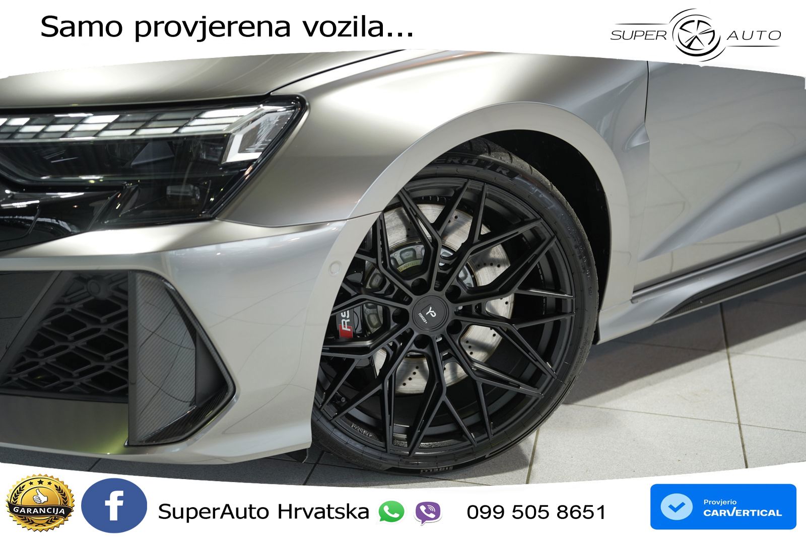 Audi RS3 Sedan 2.5 TFSI (400 KS) quattro S tronic