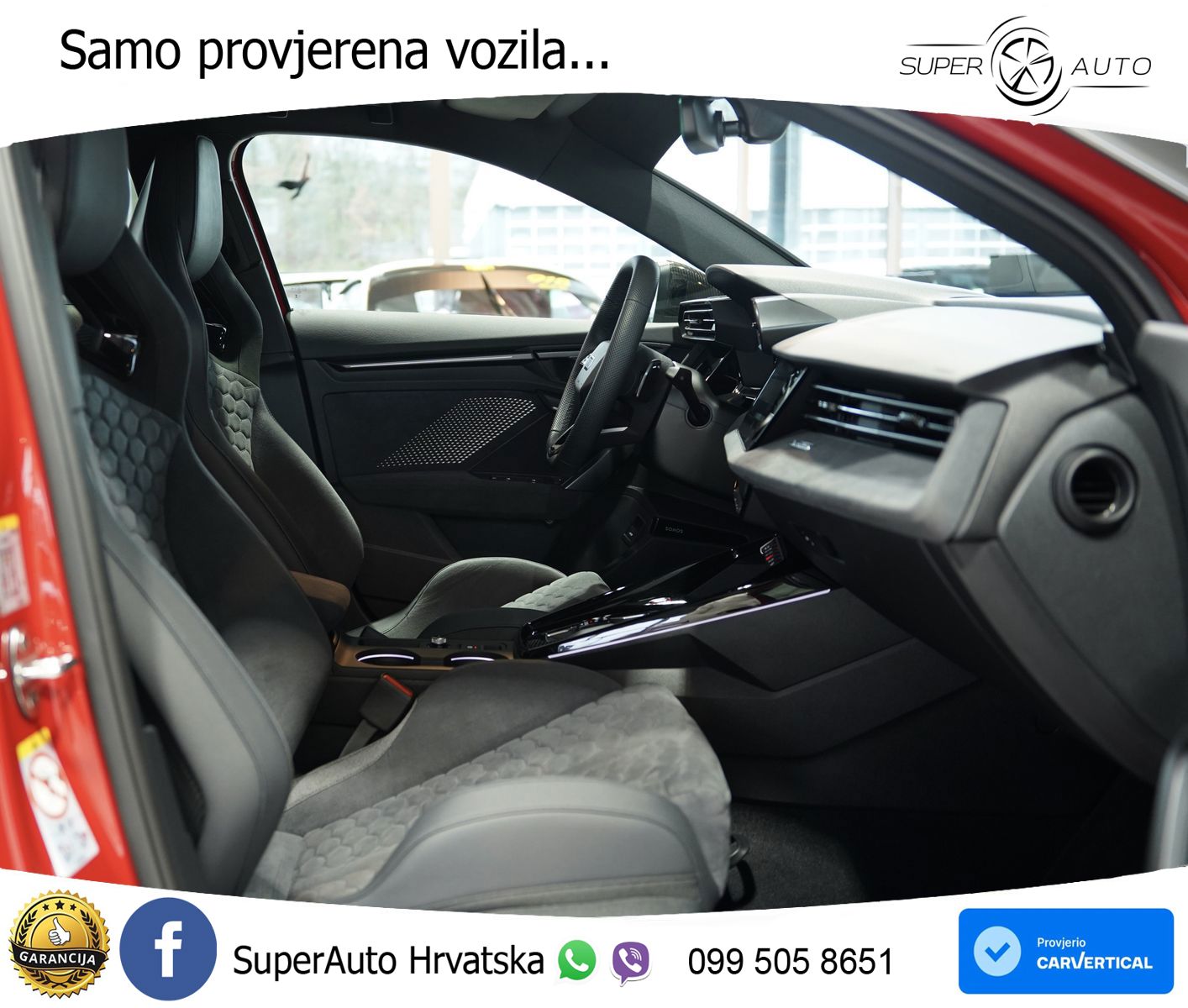 Audi RS3 Sedan 2.5 TFSI (400 KS) quattro S tronic