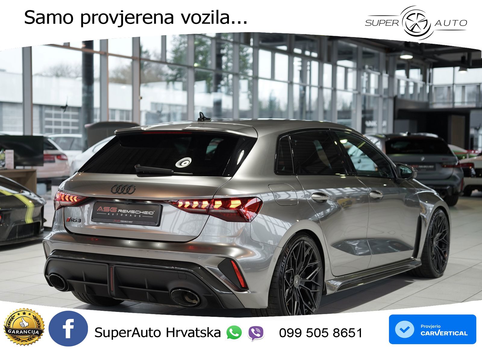 Audi RS3 Sedan 2.5 TFSI (400 KS) quattro S tronic