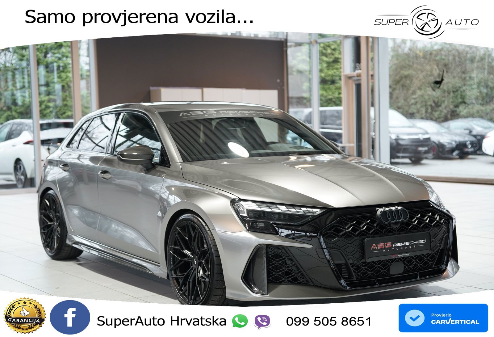 Audi RS3 Sedan 2.5 TFSI (400 KS) quattro S tronic