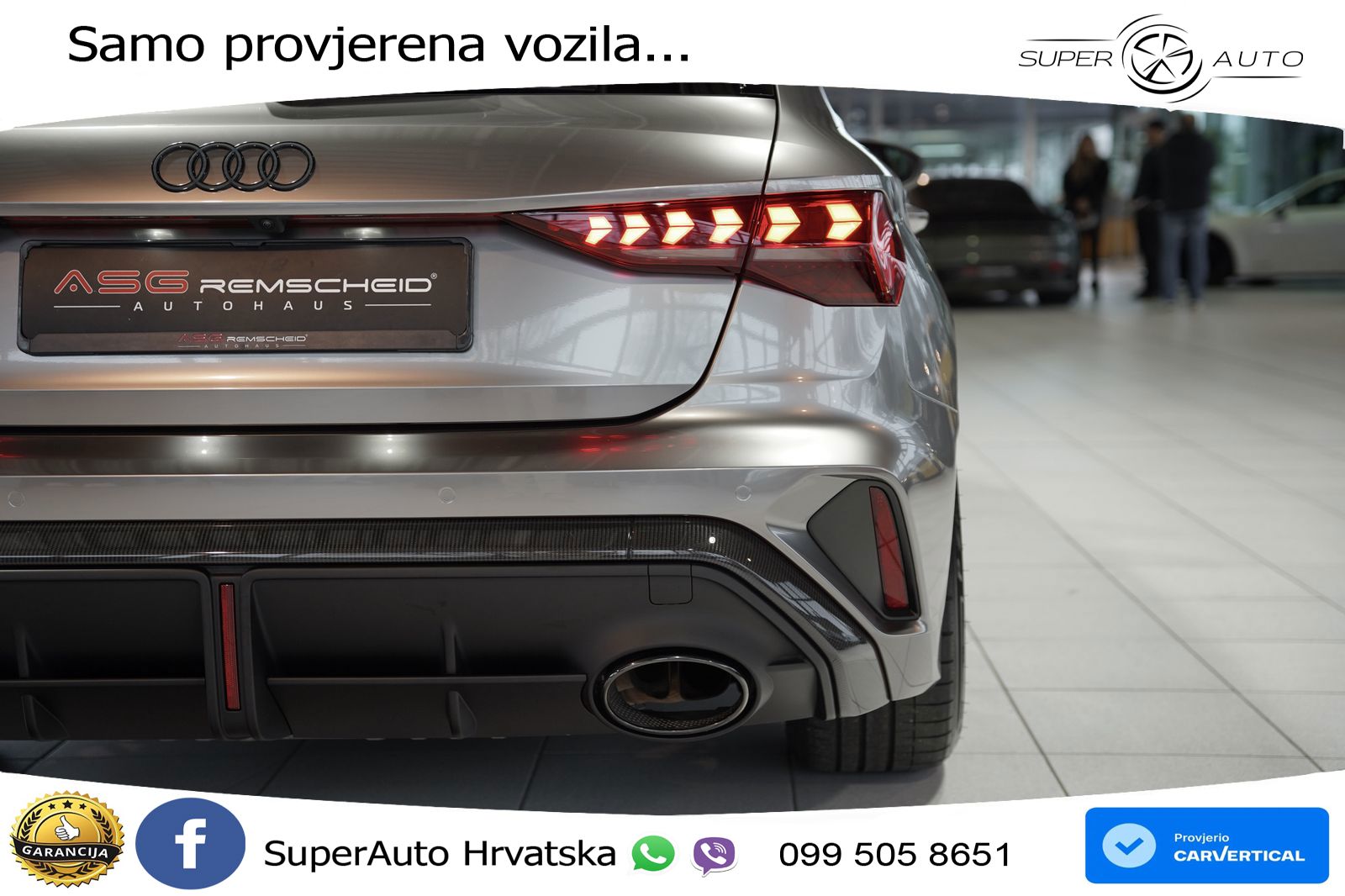 Audi RS3 Sedan 2.5 TFSI (400 KS) quattro S tronic