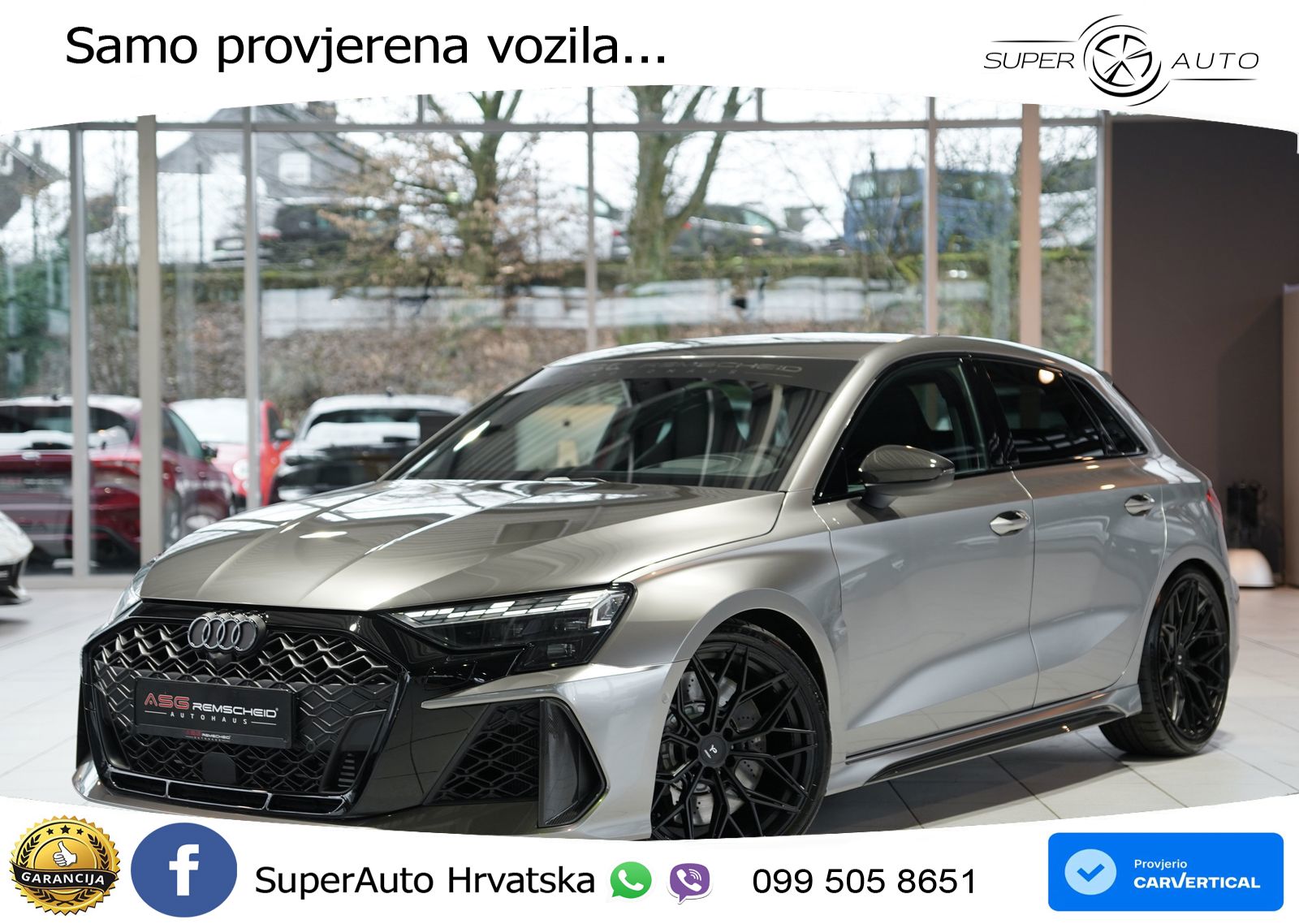 Audi RS3 Sedan 2.5 TFSI (400 KS) quattro S tronic