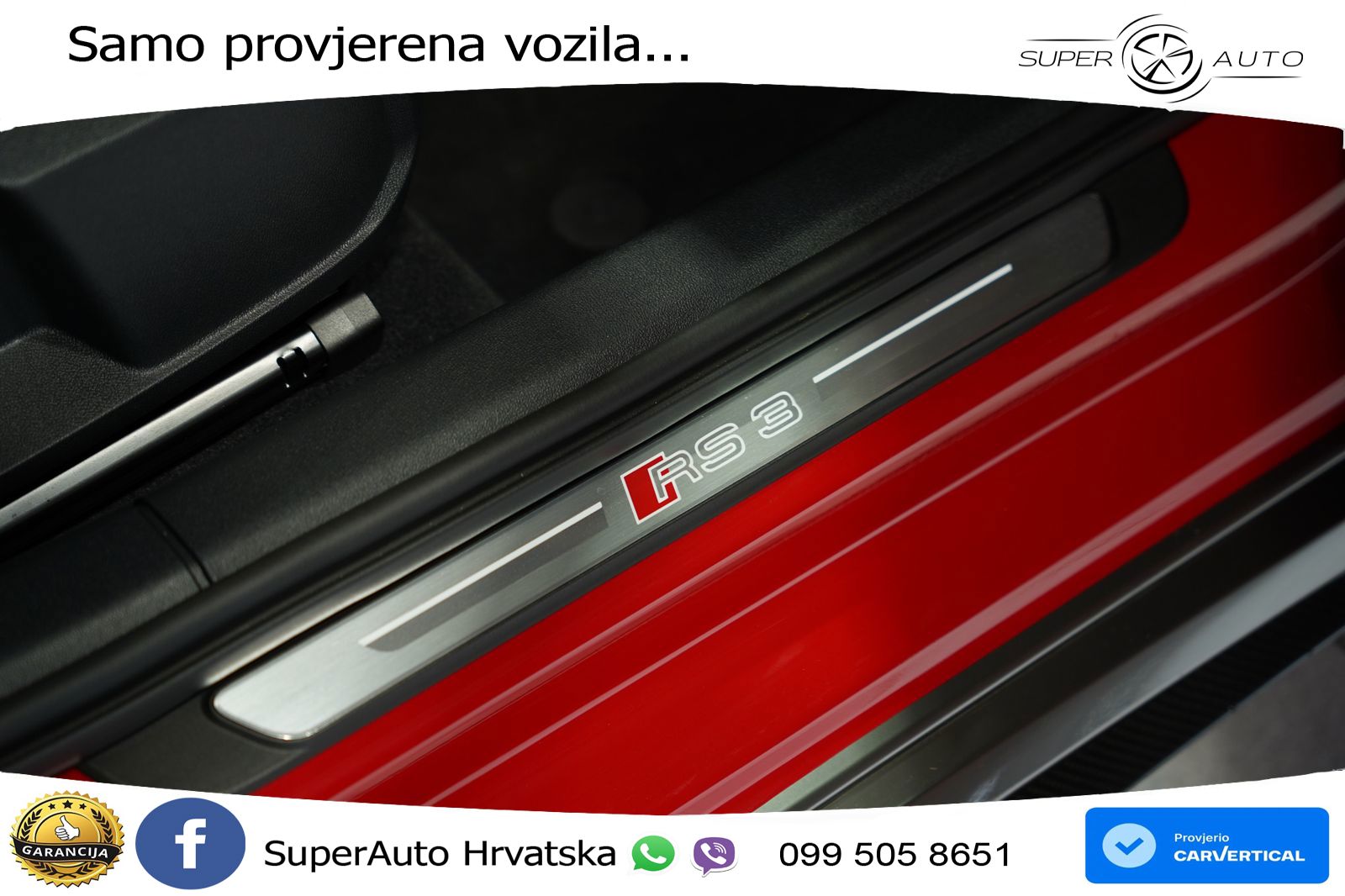 Audi RS3 Sedan 2.5 TFSI (400 KS) quattro S tronic