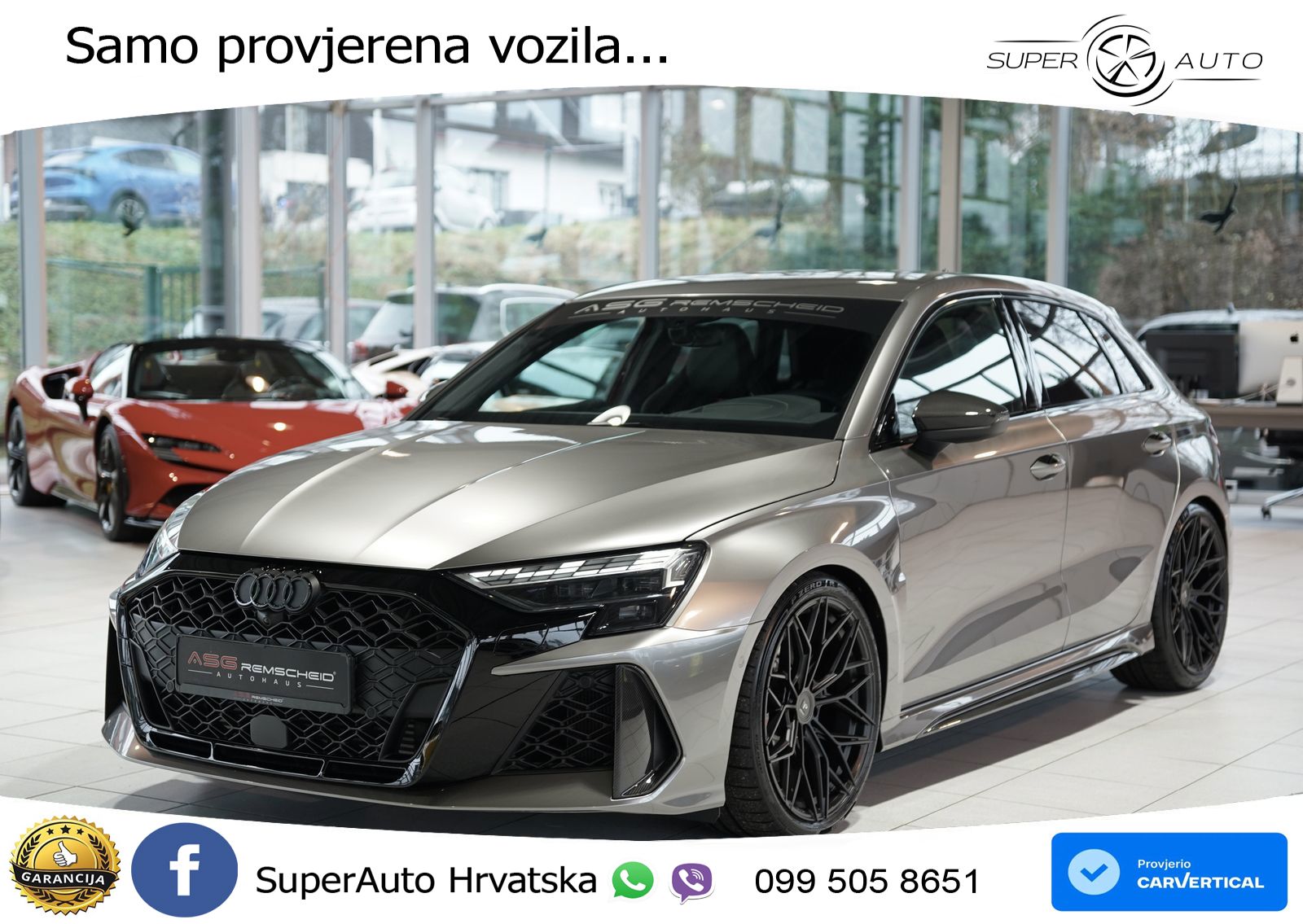Audi RS3 Sedan 2.5 TFSI (400 KS) quattro S tronic