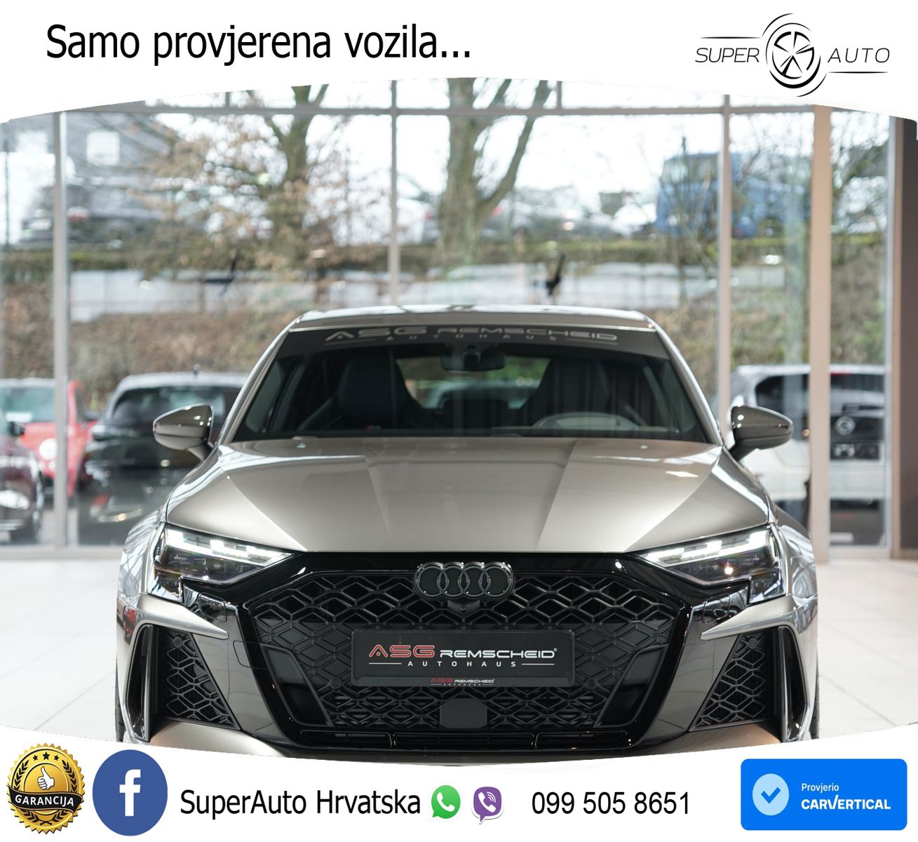 Audi RS3 Sedan 2.5 TFSI (400 KS) quattro S tronic
