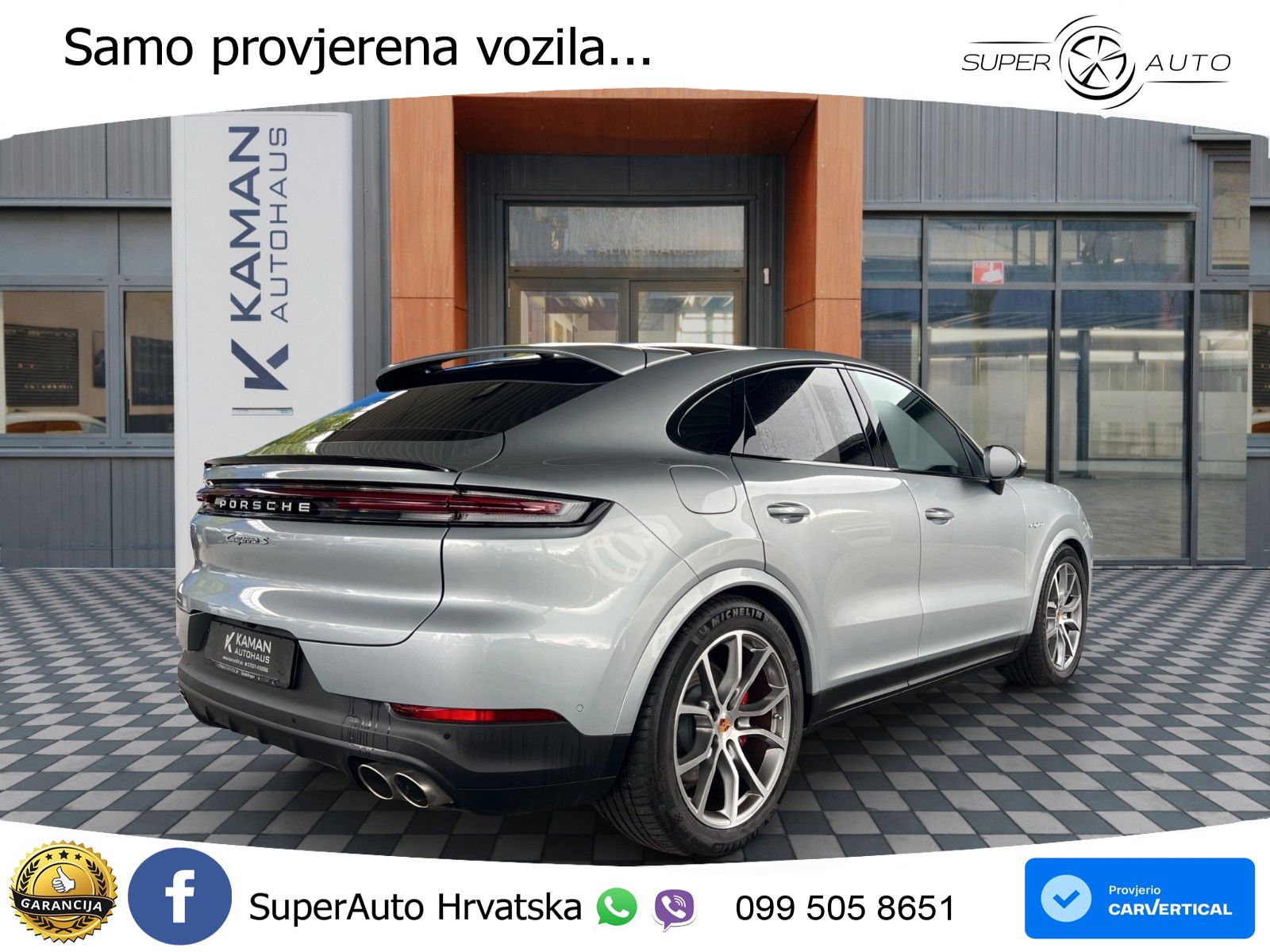 Porsche Cayenne Coupe S 3.0 V6 (519 KS) E-Hybrid Tiptronic S