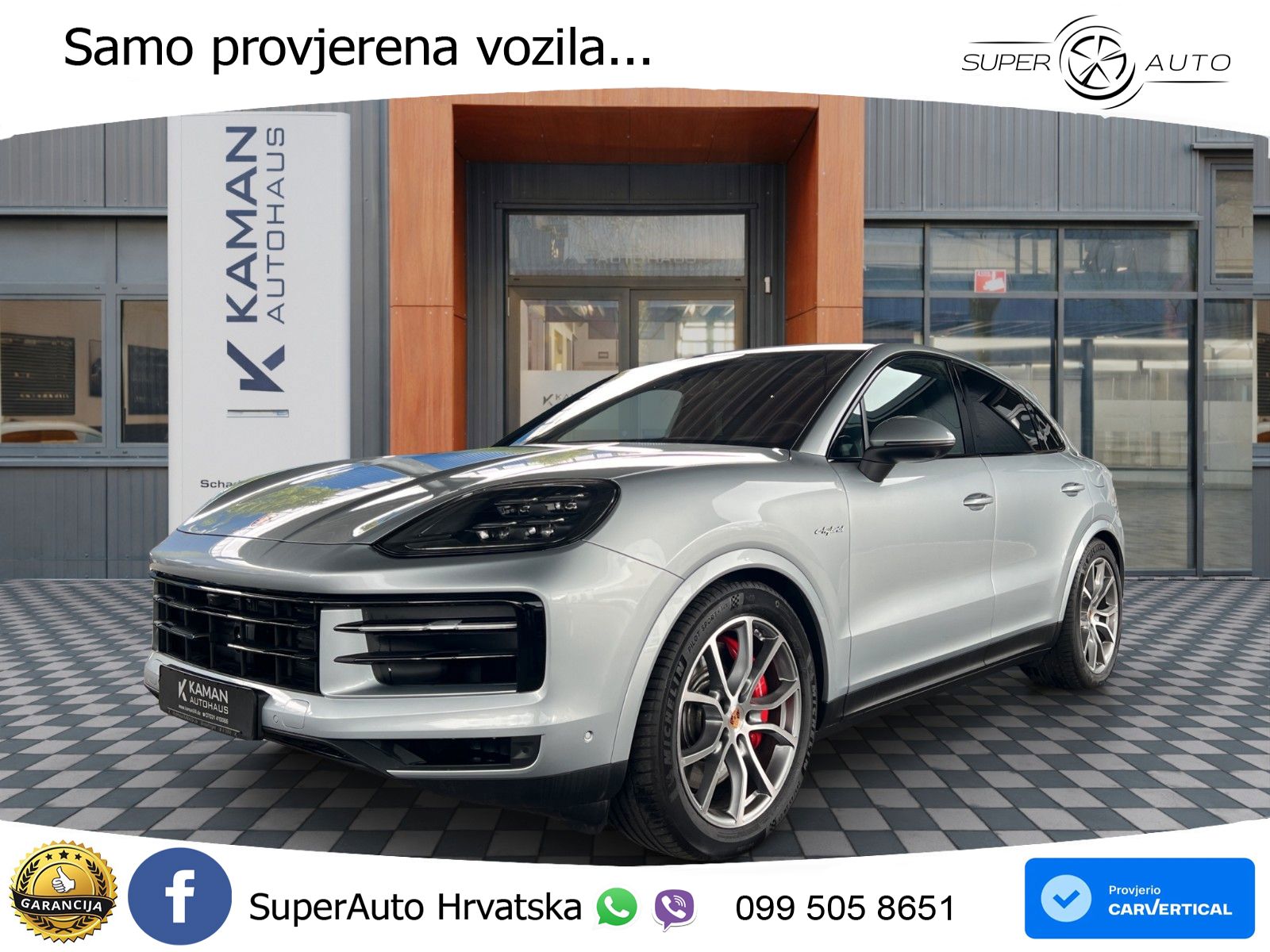 Porsche Cayenne Coupe S 3.0 V6 (519 KS) E-Hybrid Tiptronic S