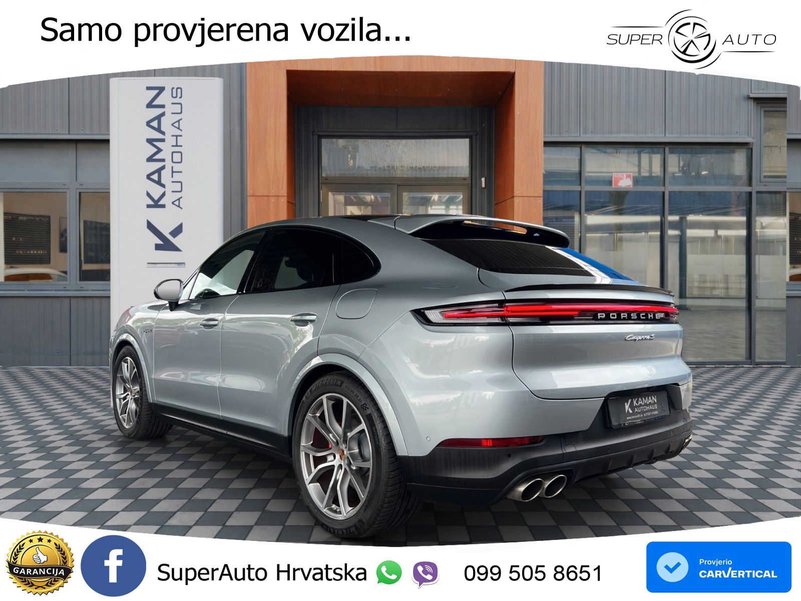 Porsche Cayenne Coupe S 3.0 V6 (519 KS) E-Hybrid Tiptronic S