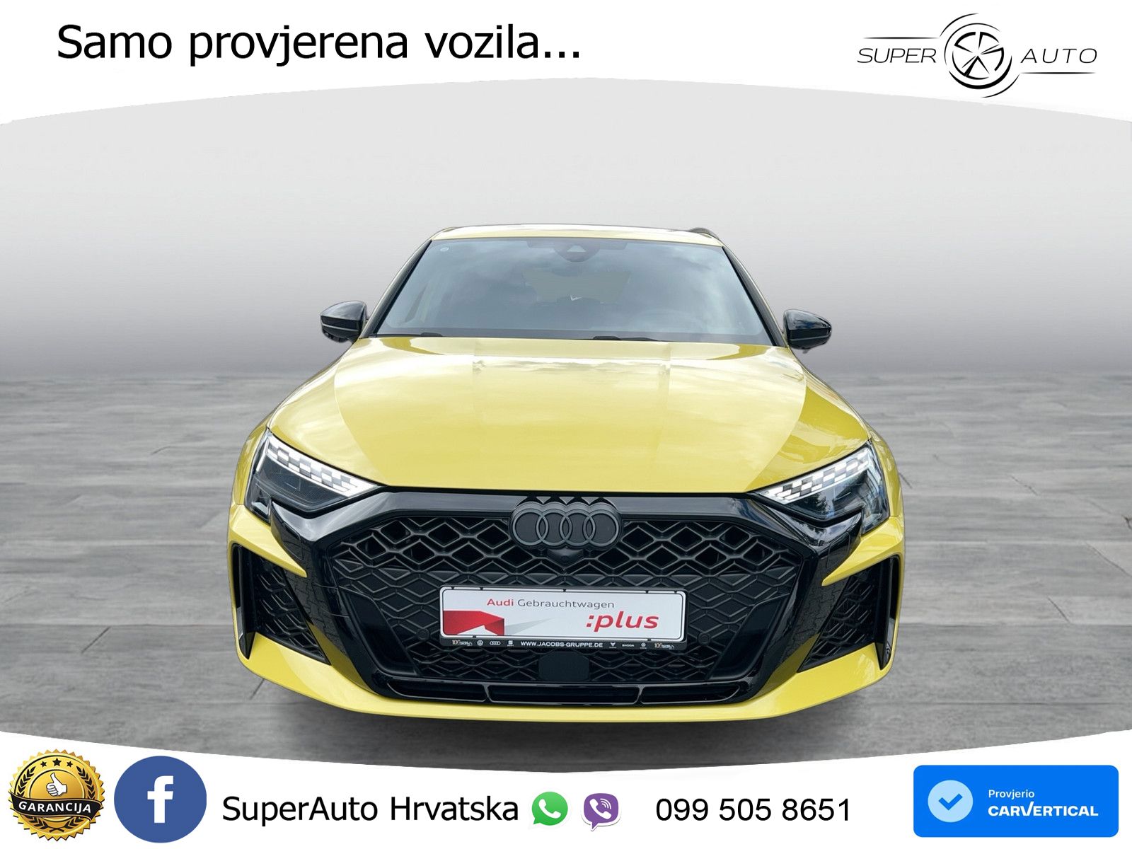Audi RS3 Sedan 2.5 TFSI (400 KS) quattro S tronic LED+GR SJED+ACC