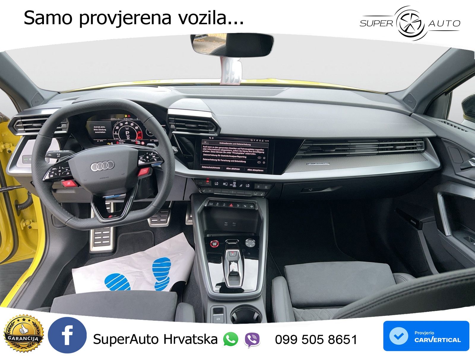 Audi RS3 Sedan 2.5 TFSI (400 KS) quattro S tronic LED+GR SJED+ACC