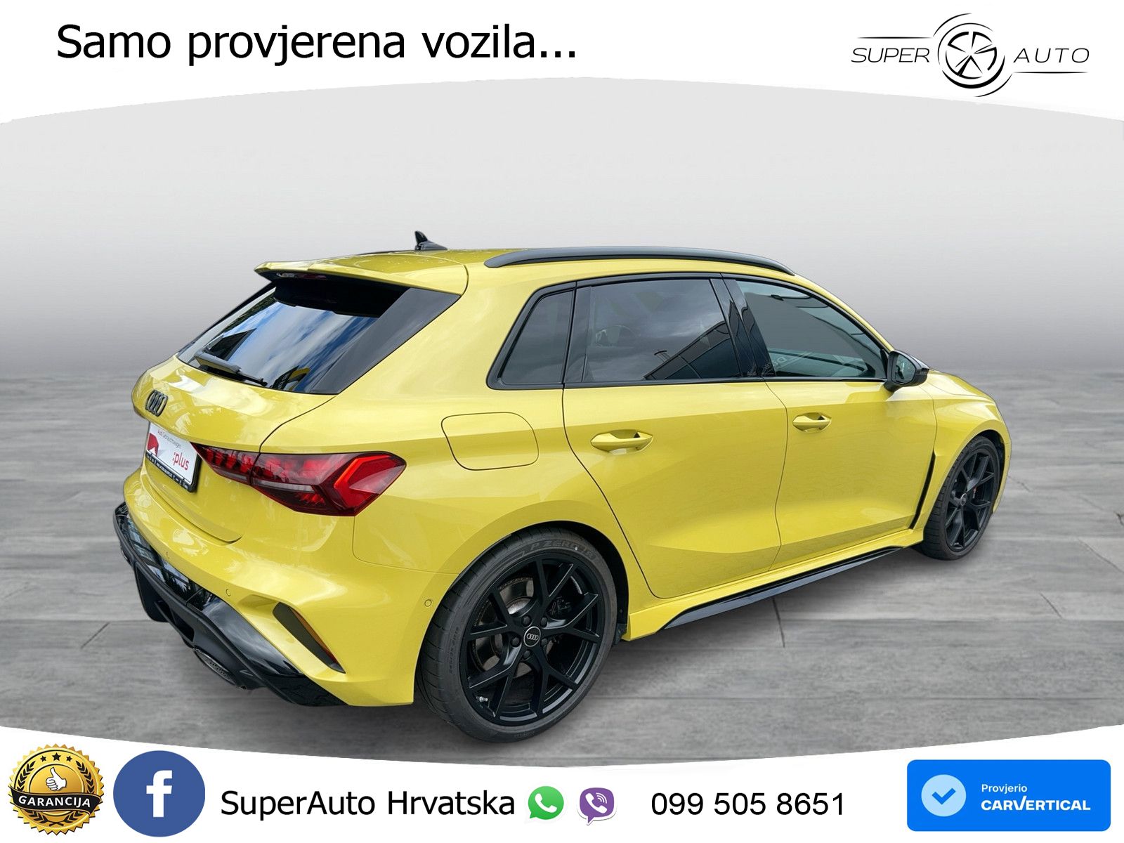 Audi RS3 Sedan 2.5 TFSI (400 KS) quattro S tronic LED+GR SJED+ACC