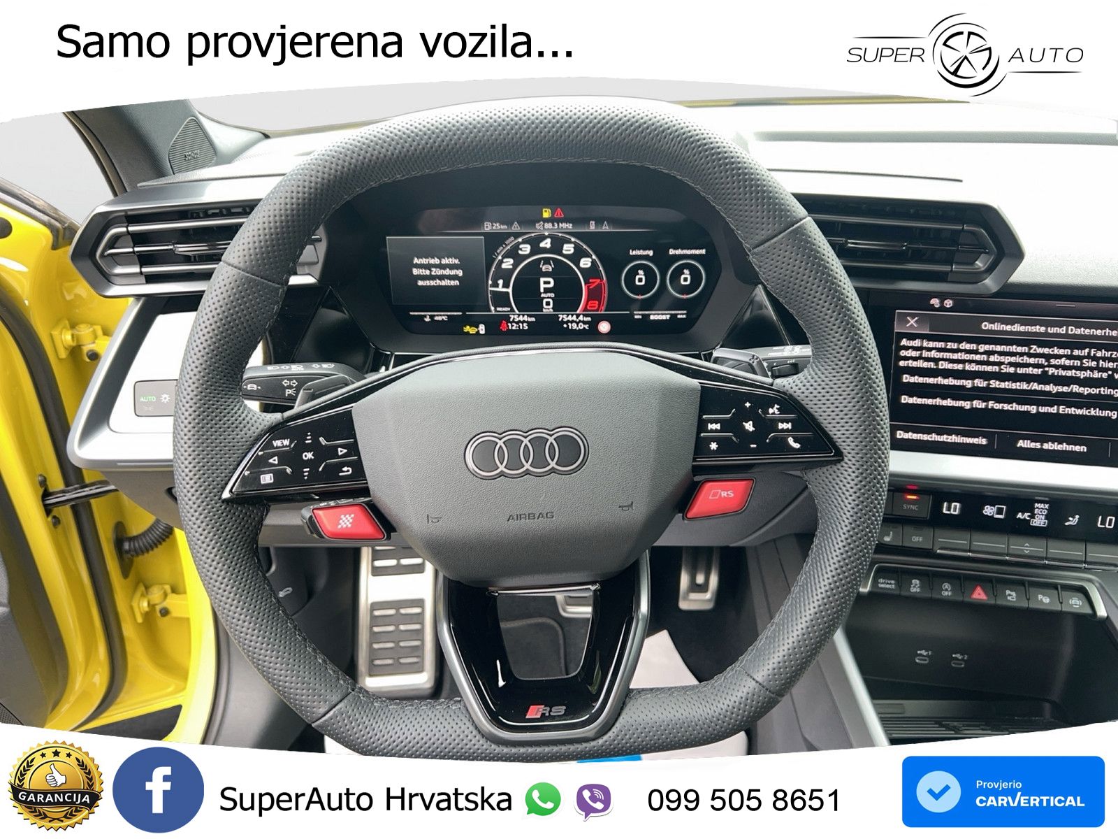 Audi RS3 Sedan 2.5 TFSI (400 KS) quattro S tronic LED+GR SJED+ACC