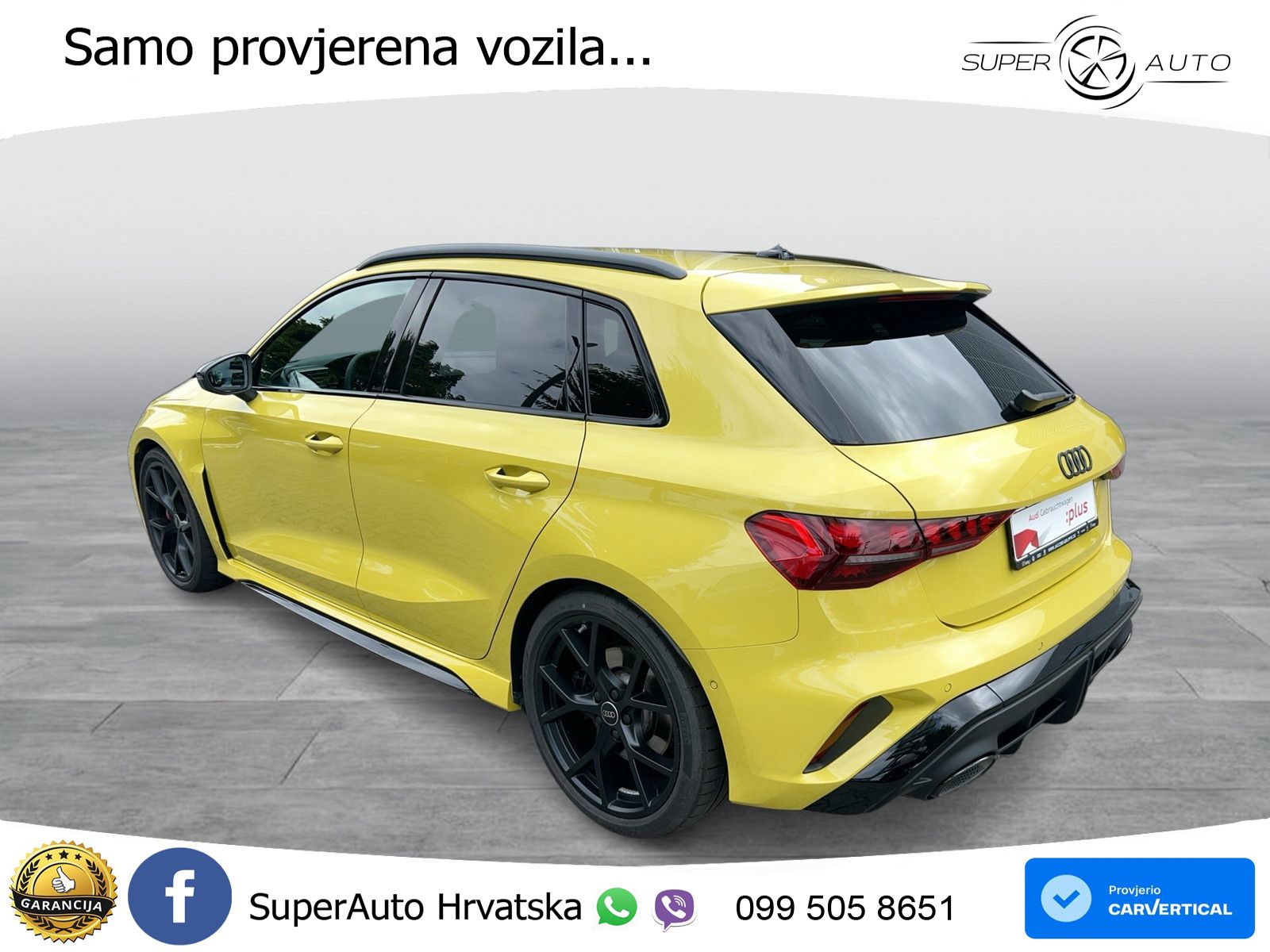 Audi RS3 Sedan 2.5 TFSI (400 KS) quattro S tronic LED+GR SJED+ACC