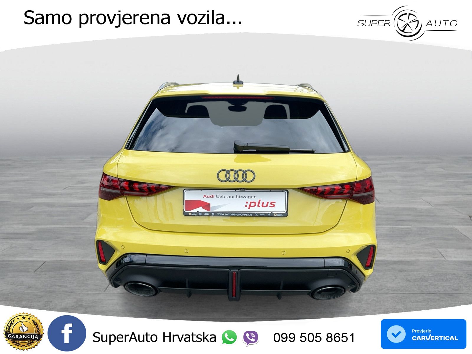 Audi RS3 Sedan 2.5 TFSI (400 KS) quattro S tronic LED+GR SJED+ACC