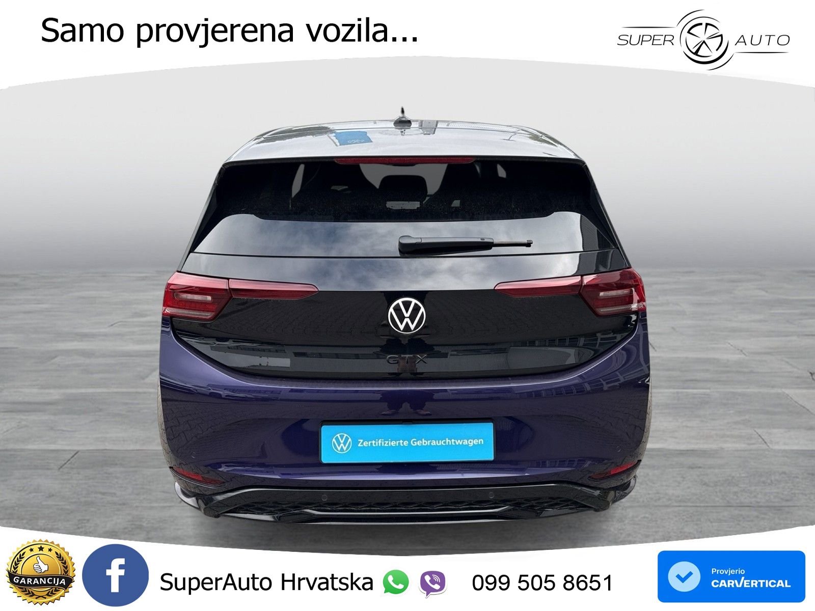 Volkswagen ID.3 GTX 84 kWh (286 KS) LED+GR SJED+ACC