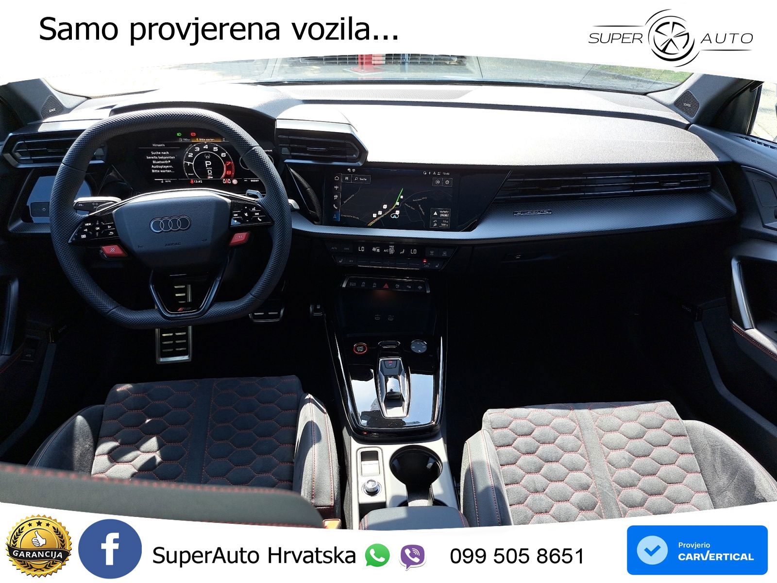 Audi RS3 Sedan 2.5 TFSI (400 KS) quattro S tronic LED+GR SJED+ACC