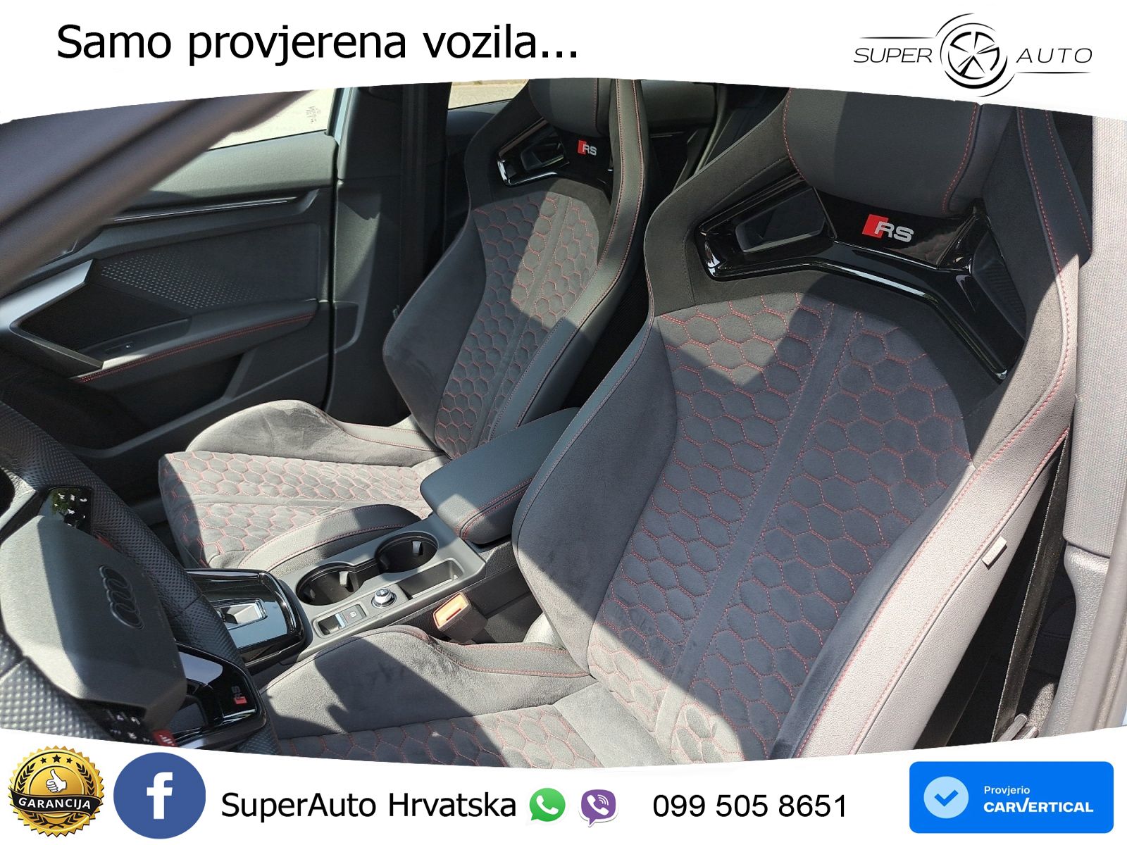 Audi RS3 Sedan 2.5 TFSI (400 KS) quattro S tronic LED+GR SJED+ACC