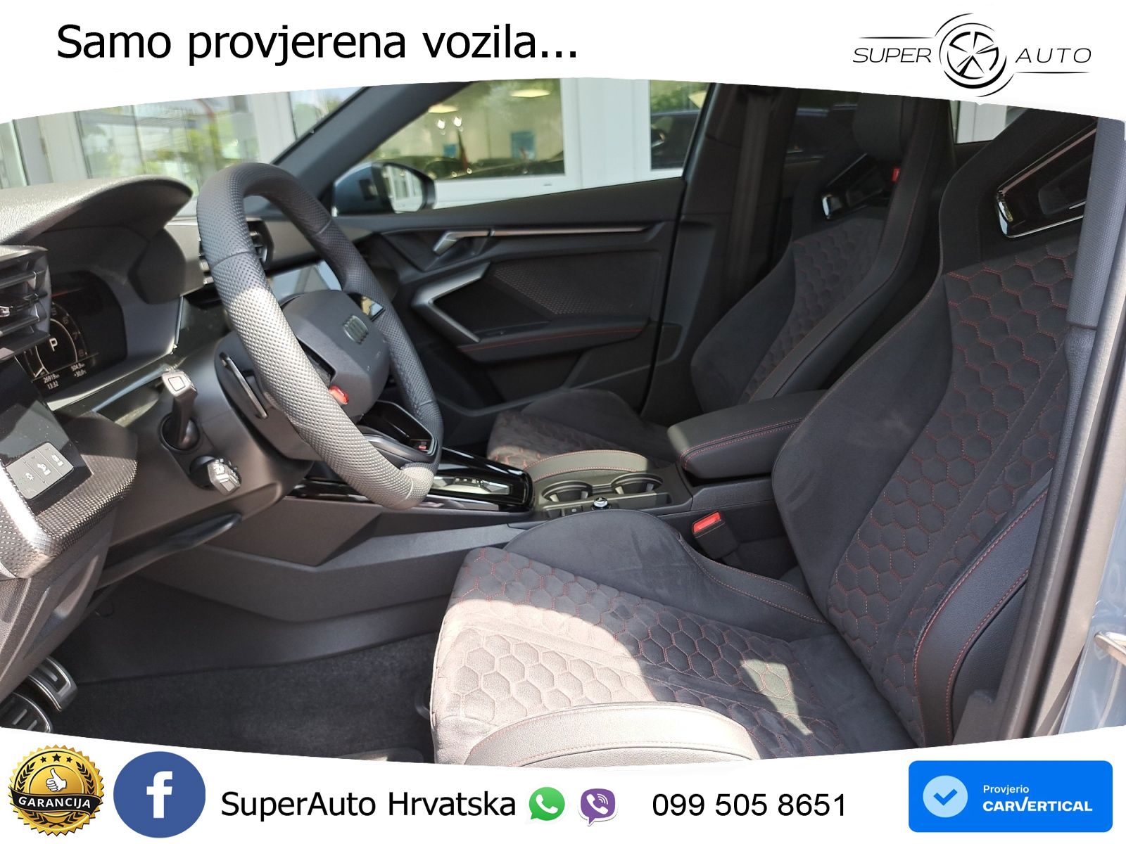 Audi RS3 Sedan 2.5 TFSI (400 KS) quattro S tronic LED+GR SJED+ACC