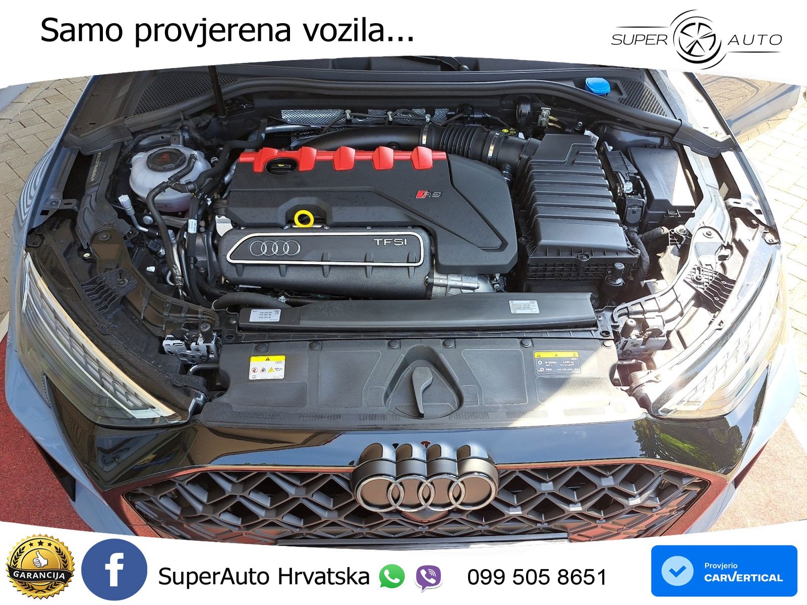 Audi RS3 Sedan 2.5 TFSI (400 KS) quattro S tronic LED+GR SJED+ACC