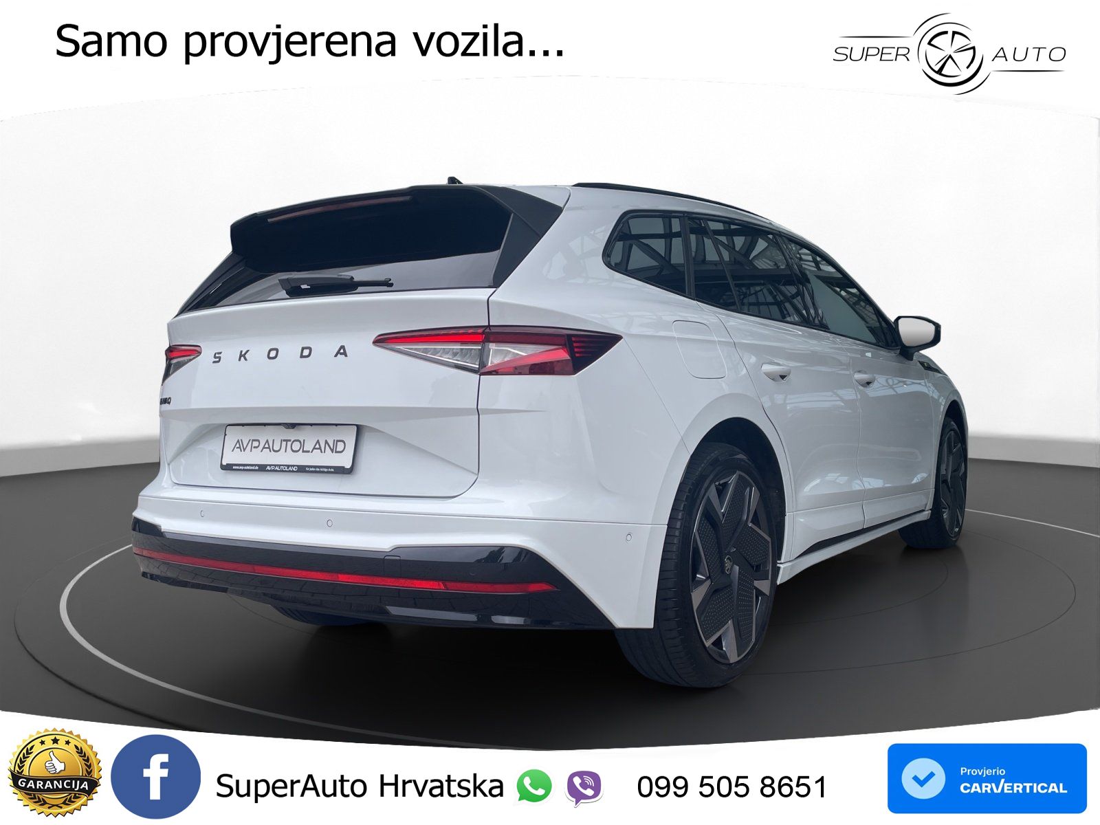 Škoda Enyaq iV RS 82 kWh (340 KS) AWD