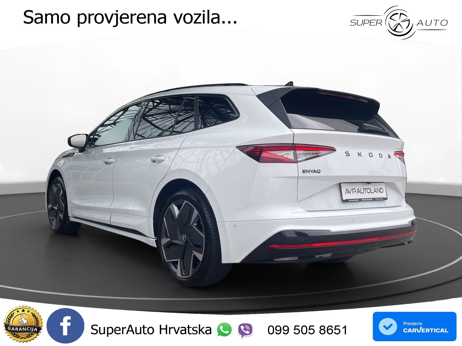 Škoda Enyaq iV RS 82 kWh (340 KS) AWD