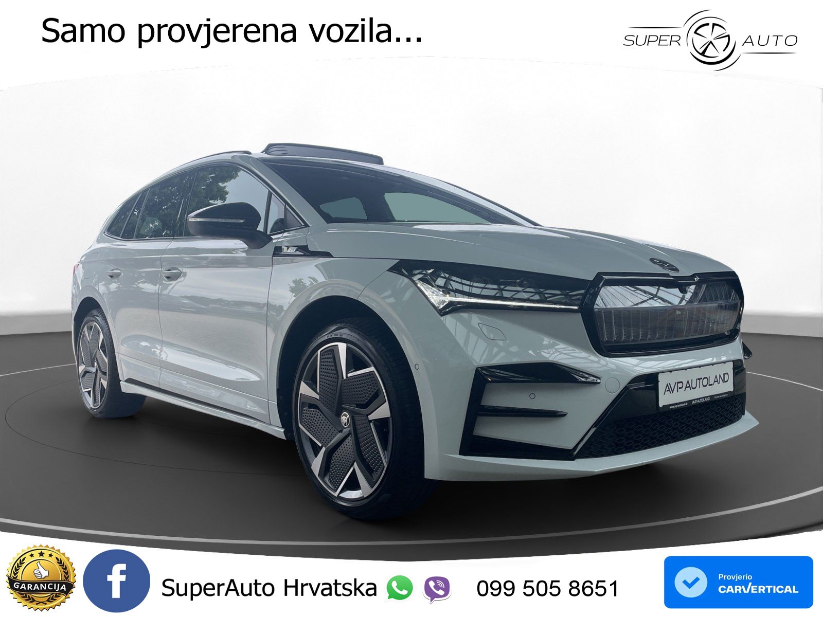Škoda Enyaq iV RS 82 kWh (340 KS) AWD