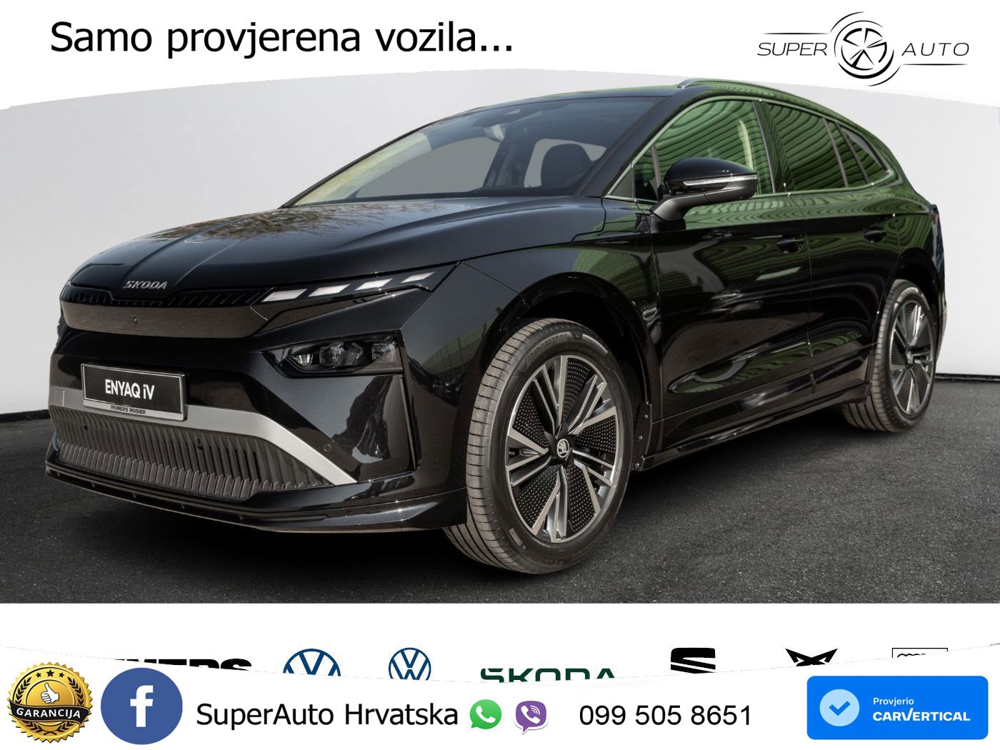 Škoda Enyaq 85 82 kWh (286 KS) LED+GR SJED+ACC