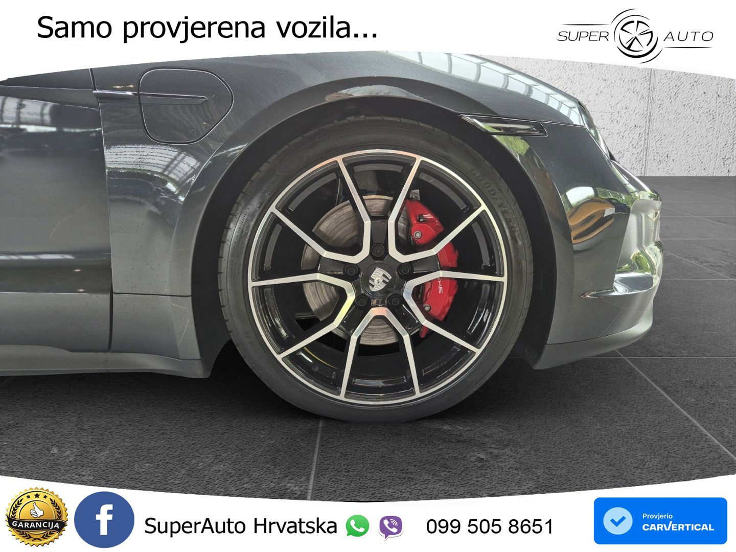 Porsche Taycan Sport Turismo 4S 105 kWh (598 KS)
